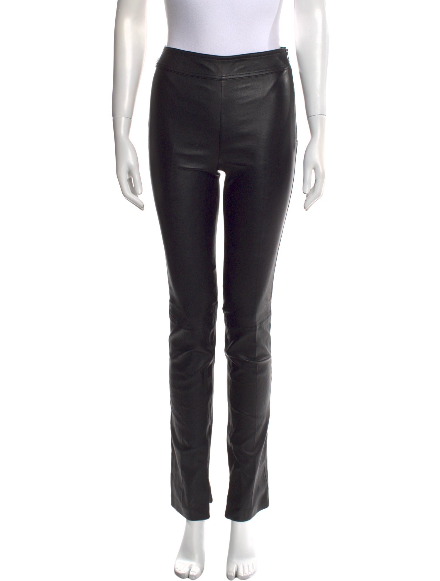 Helmut Lang Lamb Leather Straight Leg Pants w/ Tags