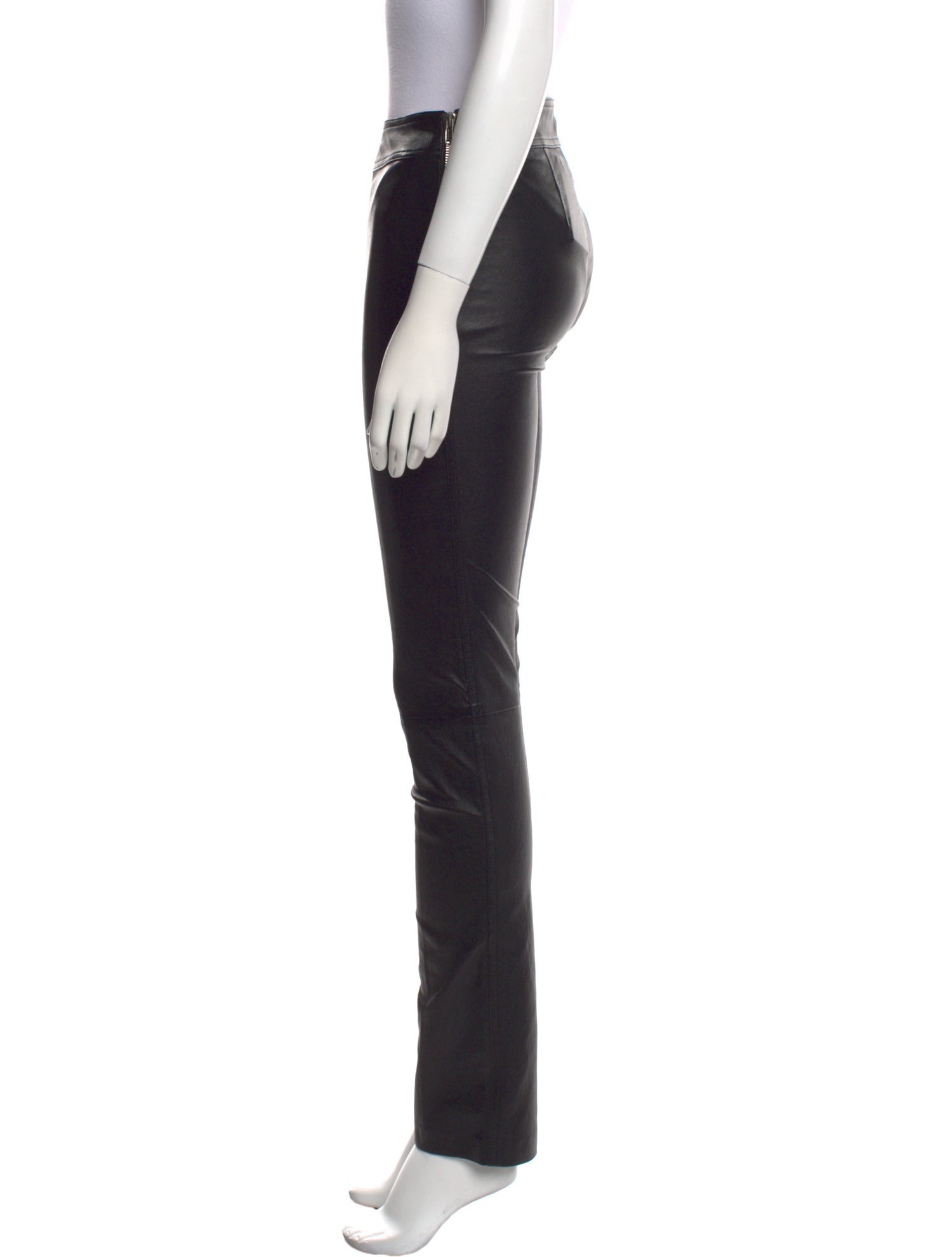 Helmut Lang Lamb Leather Straight Leg Pants w/ Tags