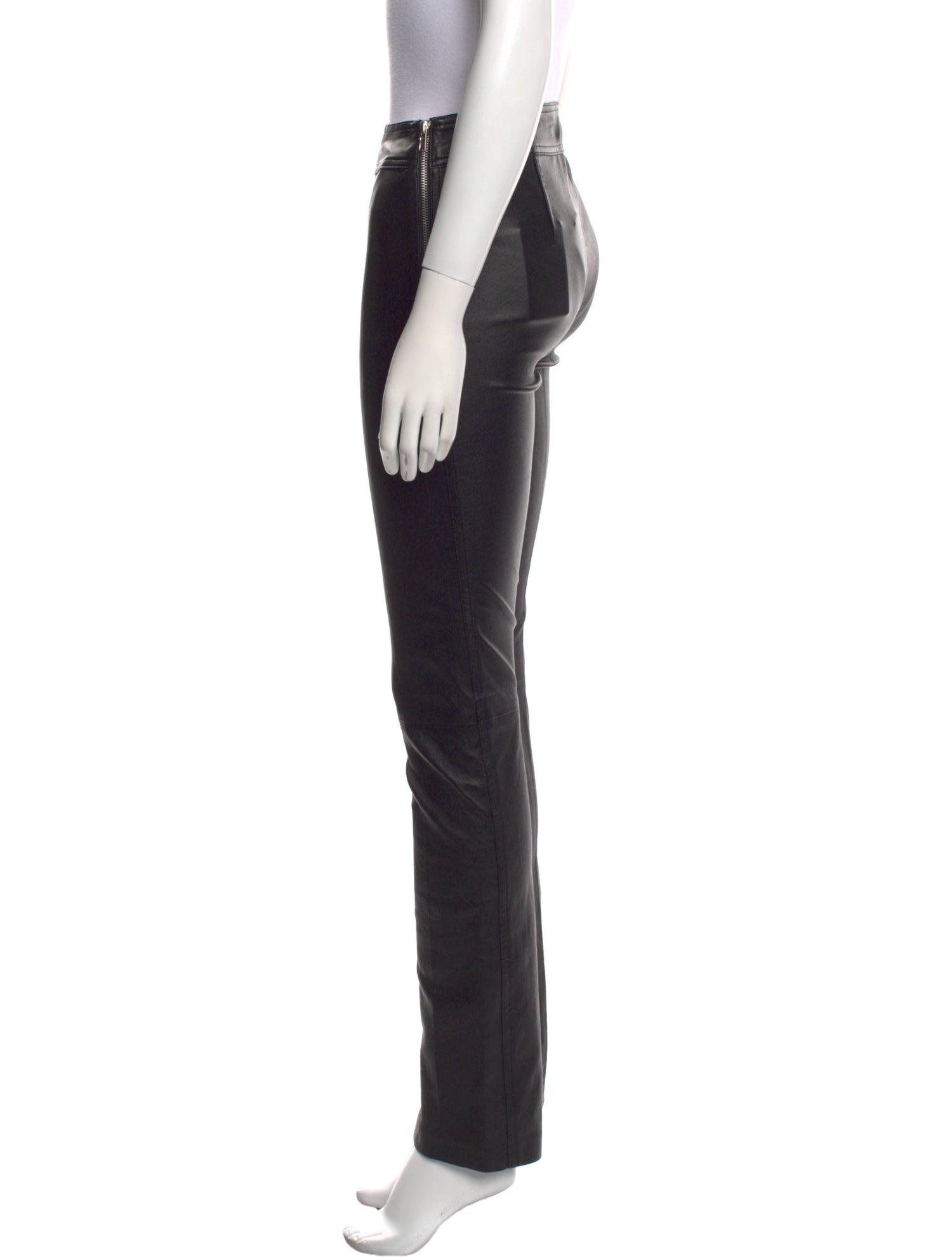 Helmut Lang Lamb Leather Straight Leg Pants w/ Tags