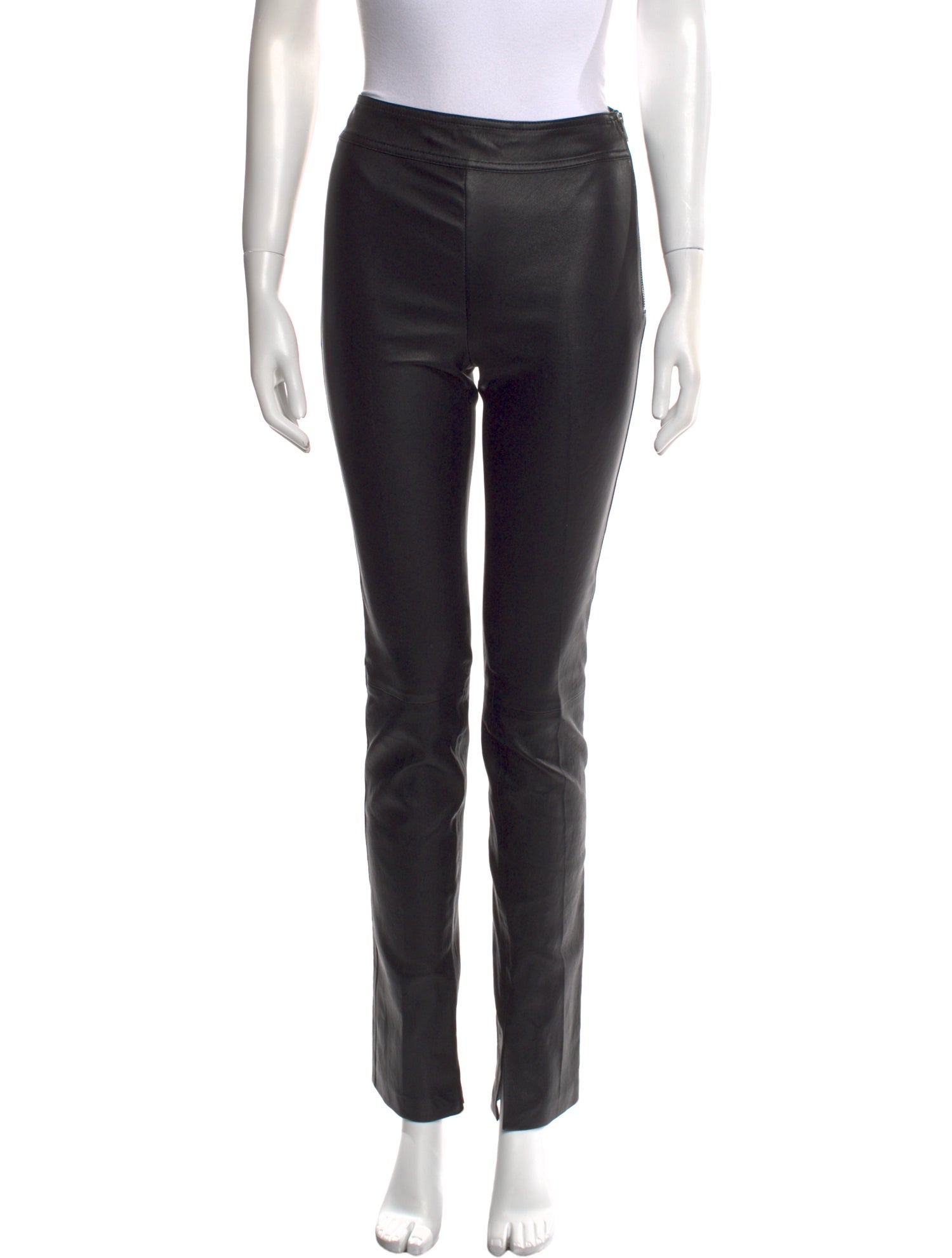 Helmut Lang Lamb Leather Straight Leg Pants w/ Tags
