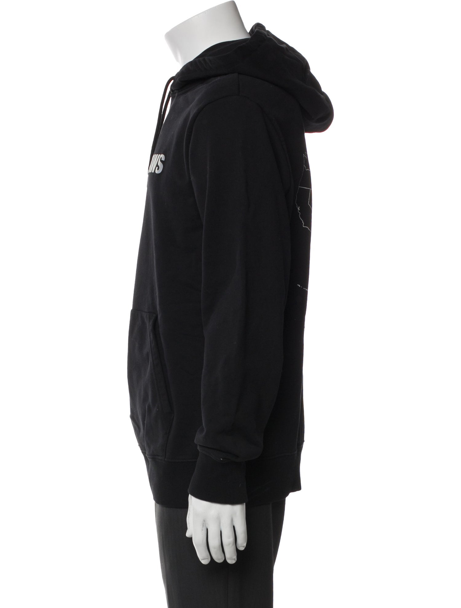 Helmut Lang Graphic Print Crew Neck Hoodie