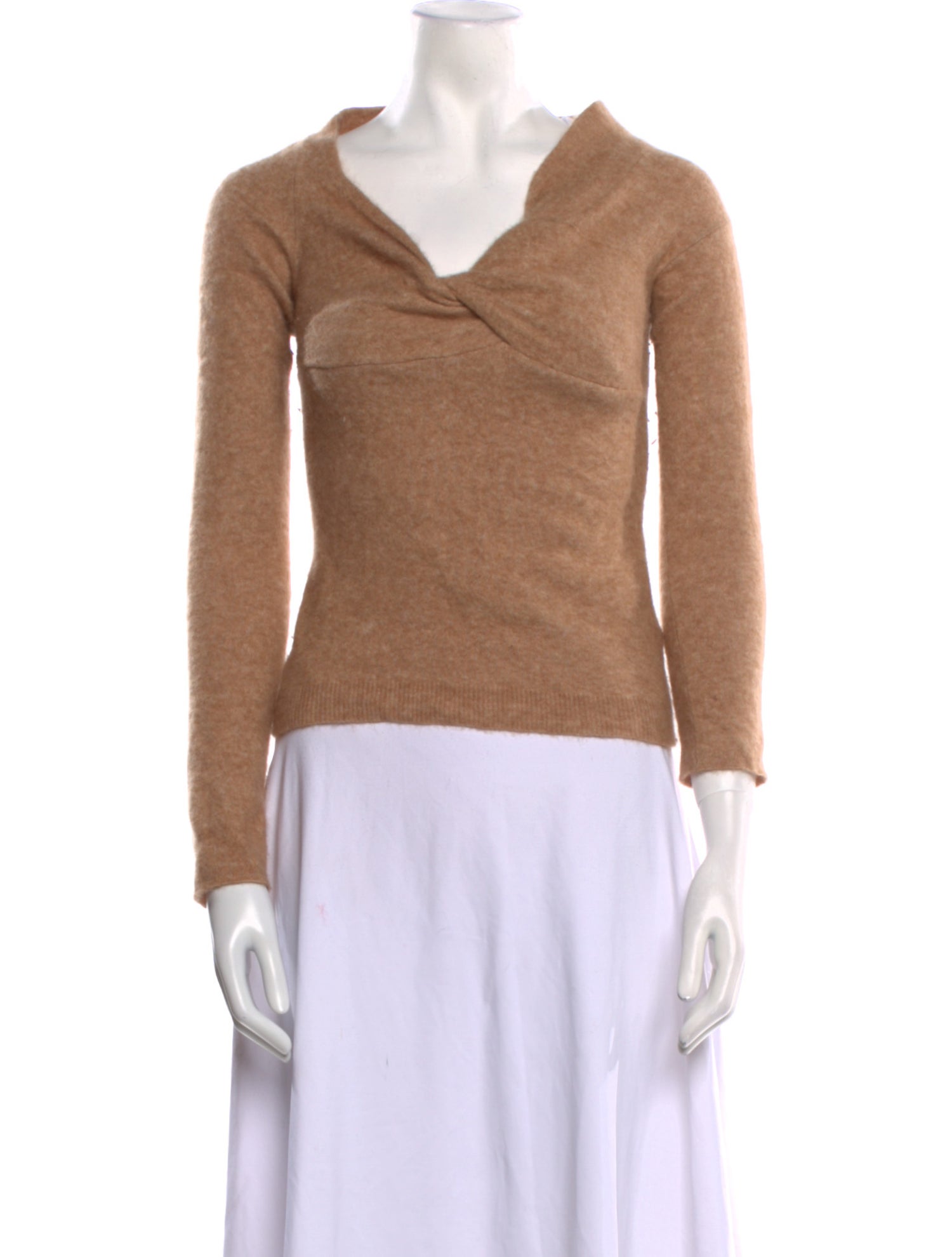 Helmut Lang Wool V-Neck Sweater