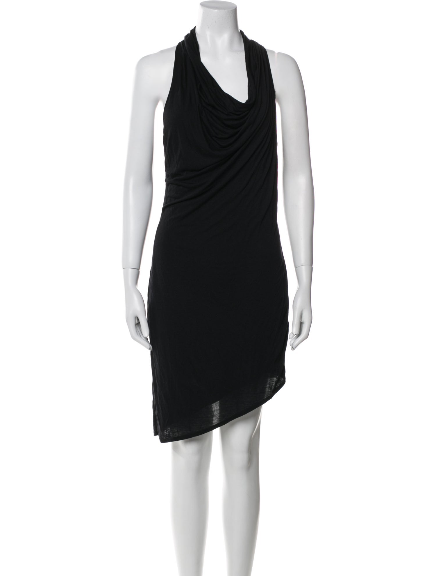 Helmut Lang Cowl Neck Knee-Length Dress