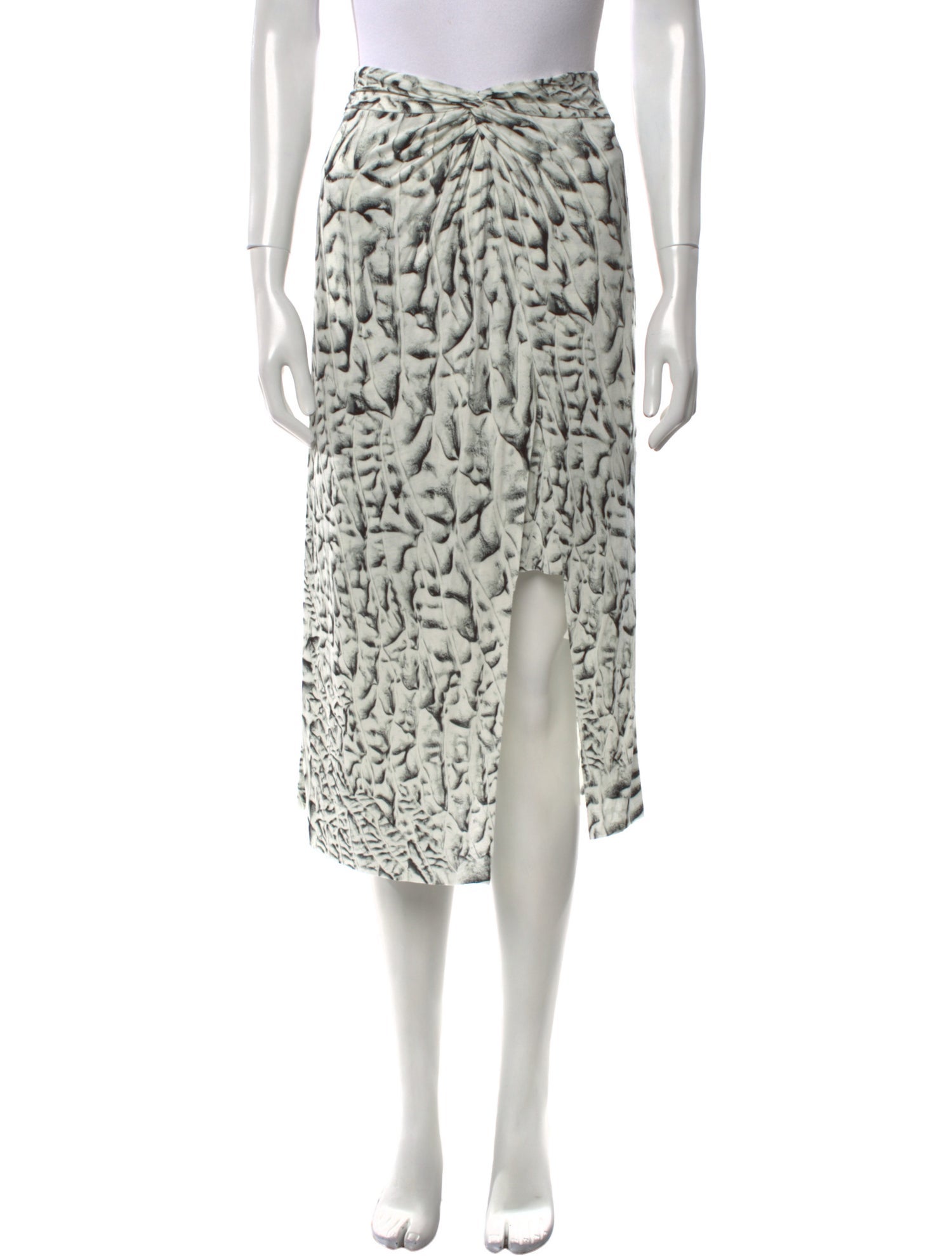 Helmut Lang Printed Knee-Length Skirt