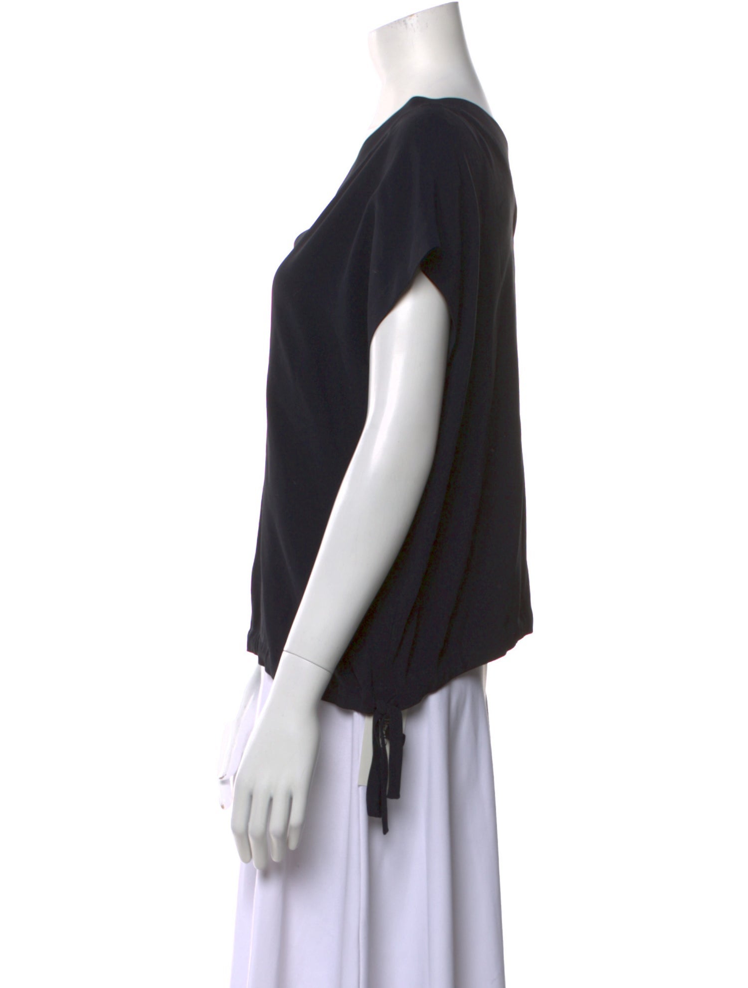 Helmut Lang V-Neck Short Sleeve T-Shirt