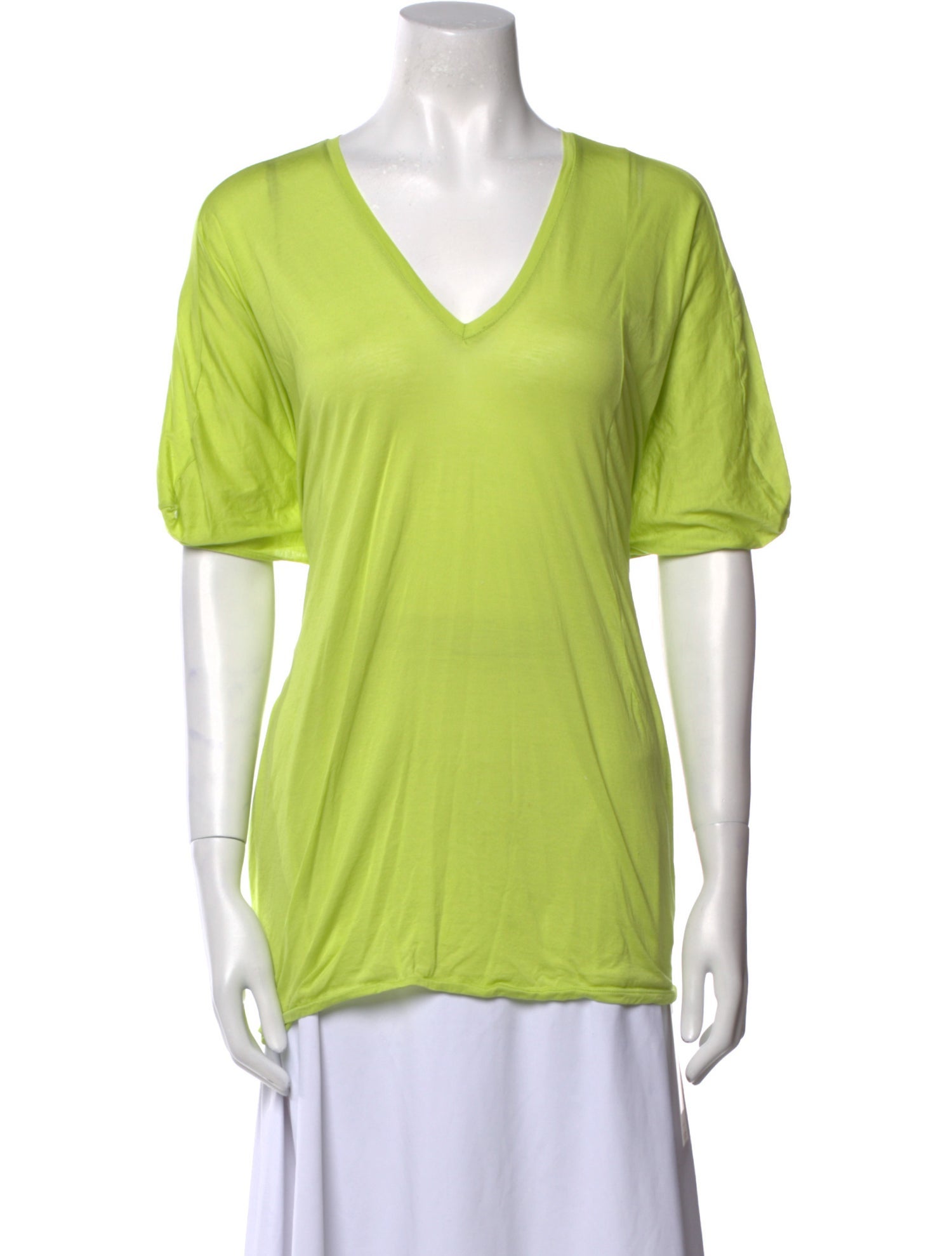 Helmut Lang V-Neck Short Sleeve T-Shirt