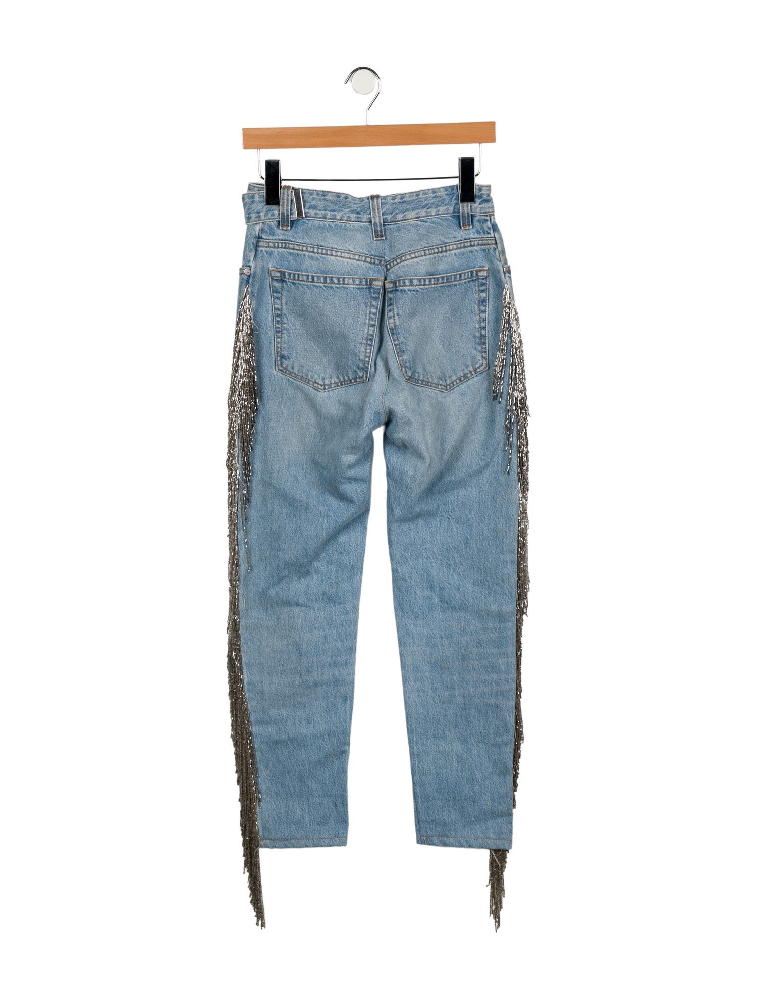 Helmut Lang High-Rise Straight Leg Jeans