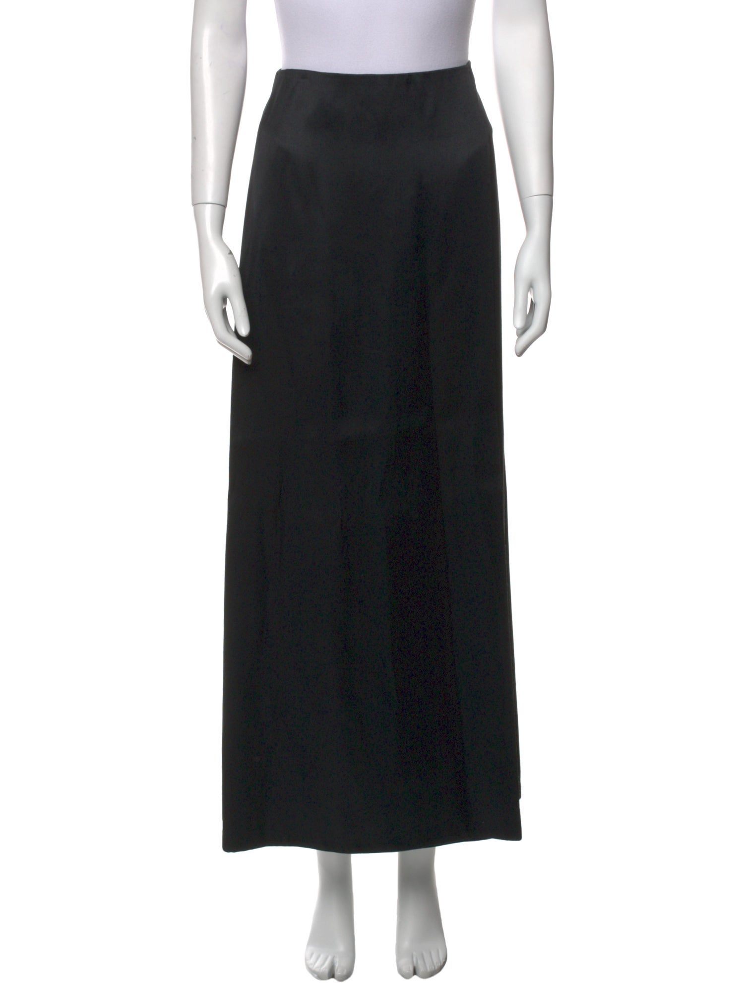 Helmut Lang Raw-Edge Trim Midi Length Skirt