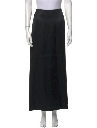 Helmut Lang Raw-Edge Trim Midi Length Skirt