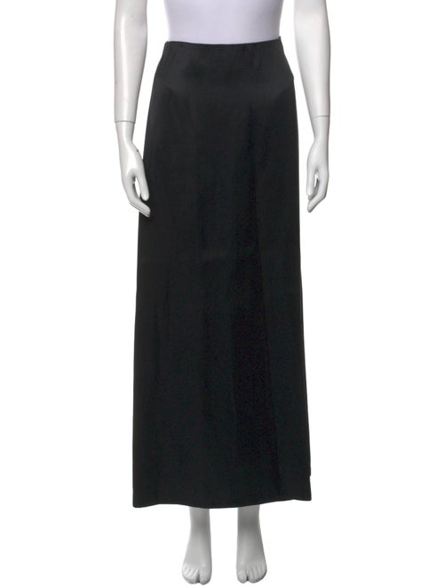 Helmut Lang Raw-Edge Trim Midi Length Skirt