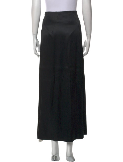 Helmut Lang Raw-Edge Trim Midi Length Skirt