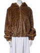 Helmut Lang Faux Fur Faux Fur Jacket