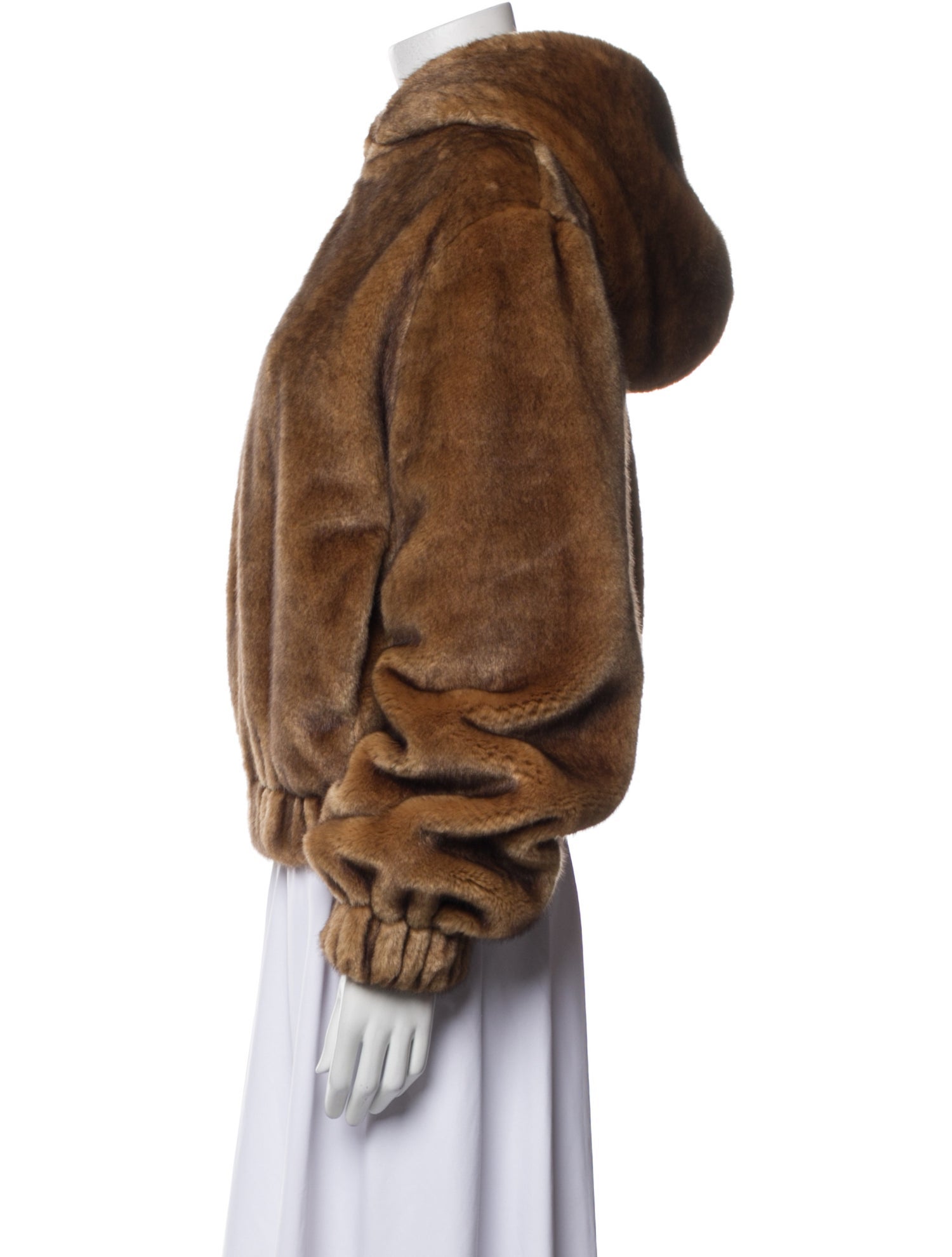 Helmut Lang Faux Fur Faux Fur Jacket