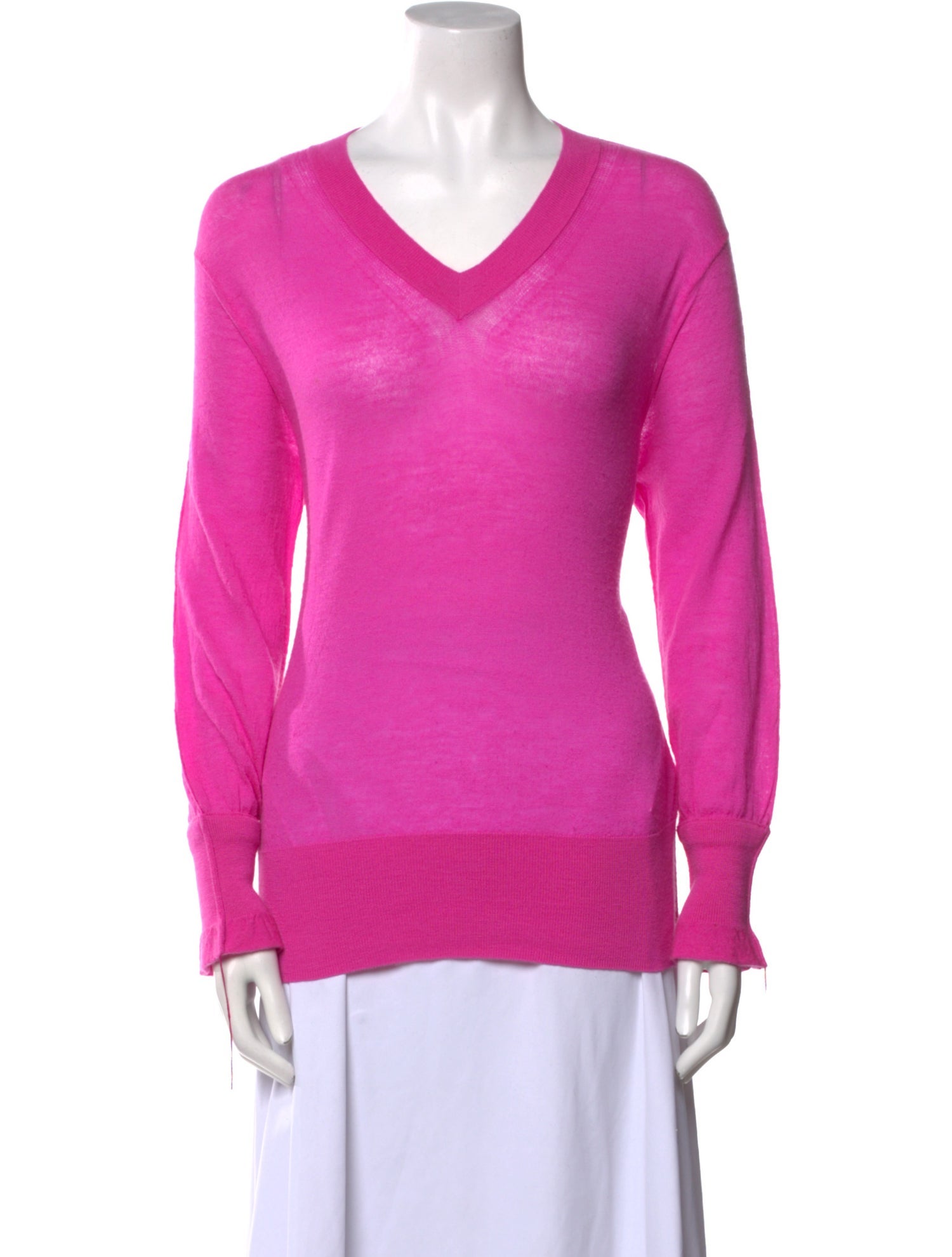 Helmut Lang Cashmere V-Neck Sweater