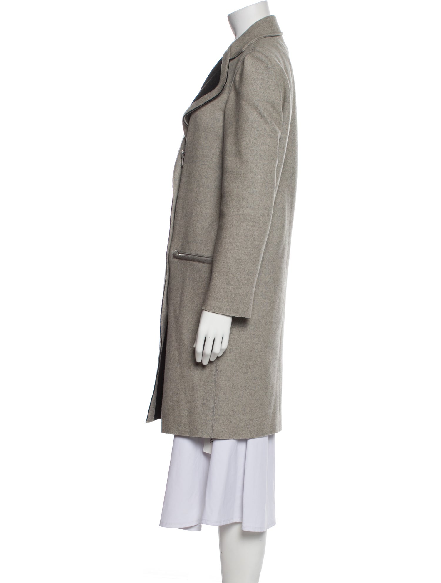 Helmut Lang Wool Trench Coat