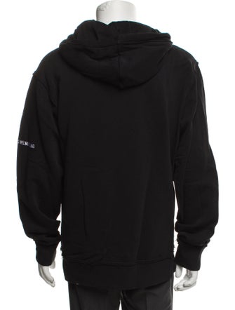 Helmut Lang Graphic Print Crew Neck Hoodie