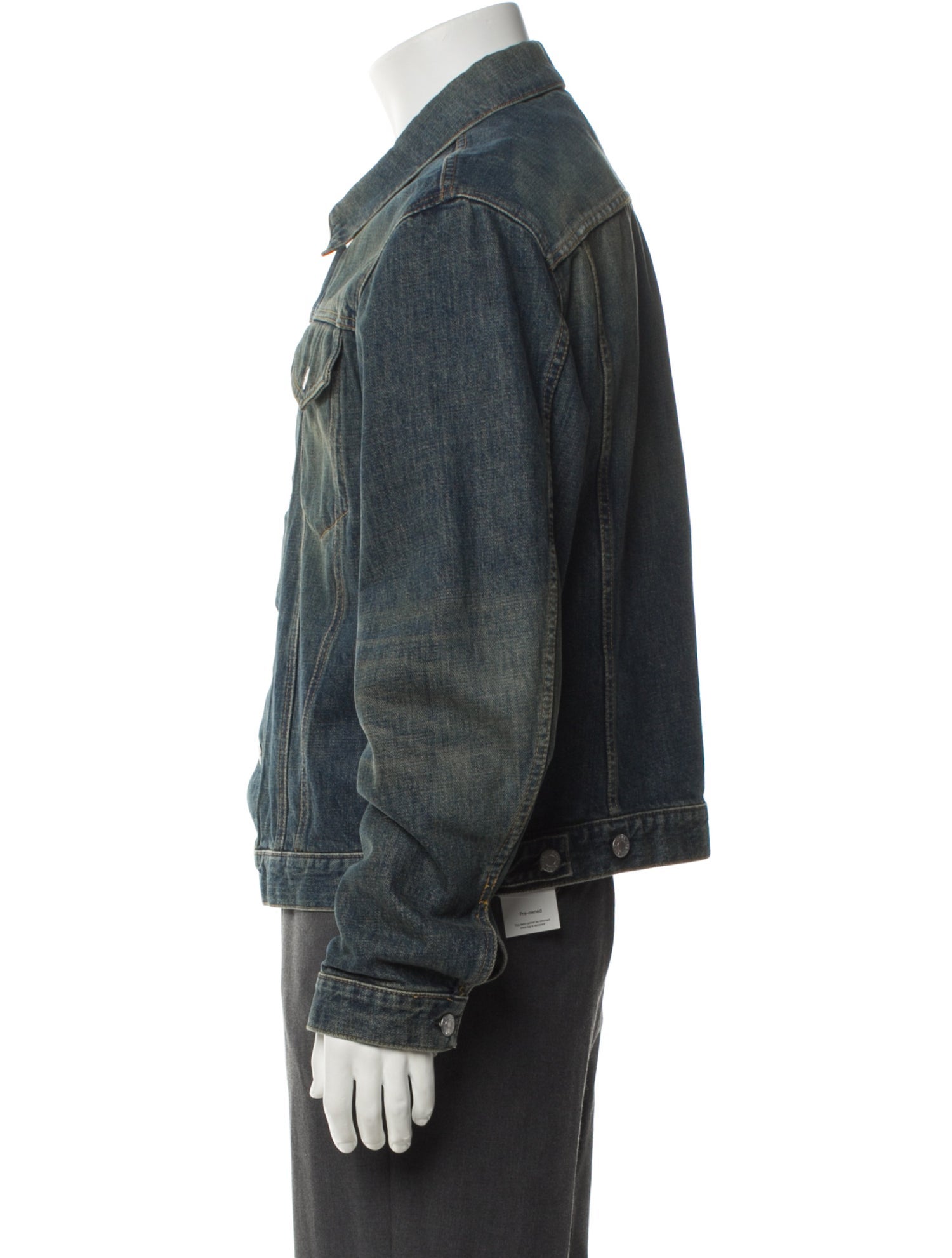 Helmut Lang Vintage Late 1990's - Early 2000's Trucker Jacket