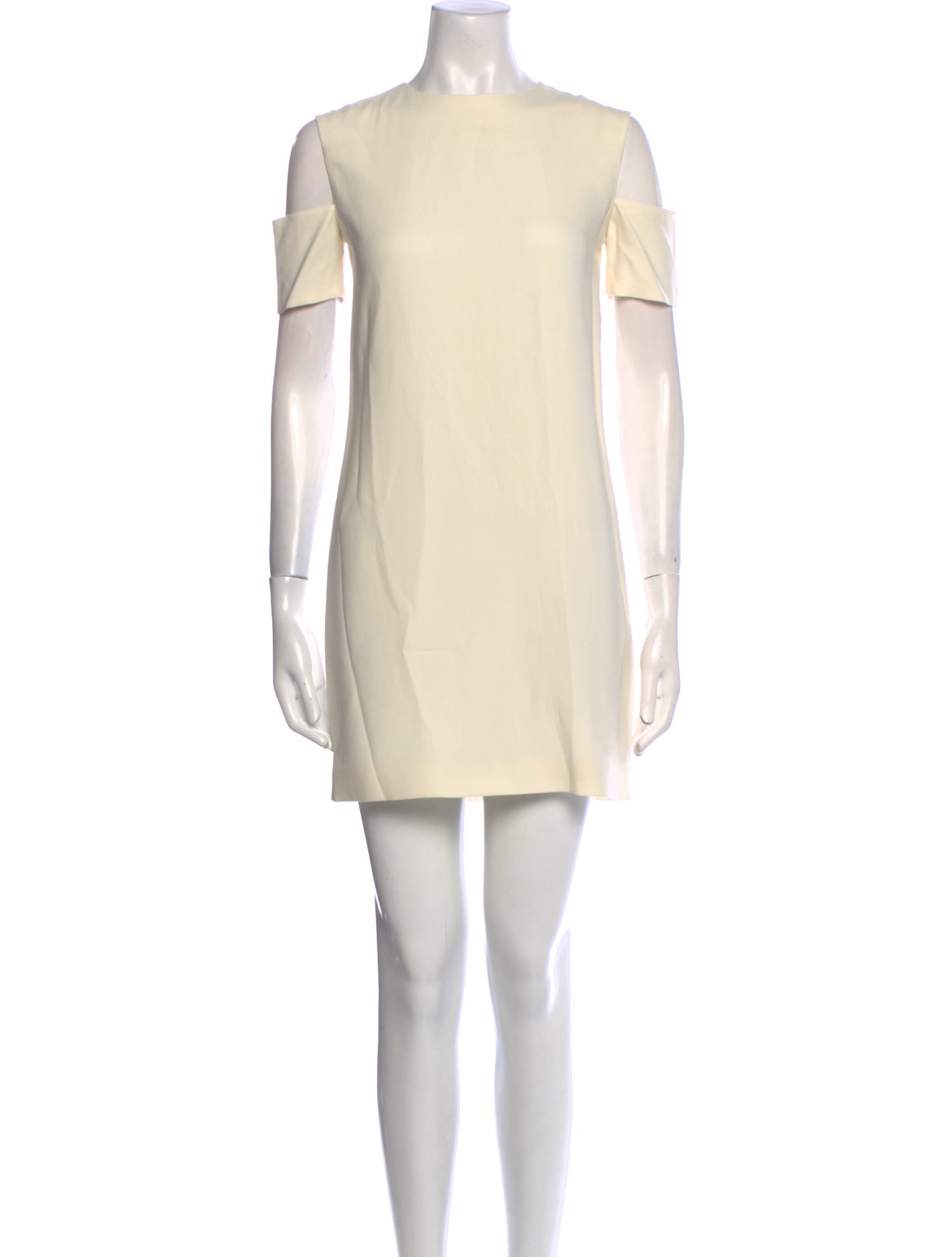 Helmut Lang Bateau Neckline Mini Dress