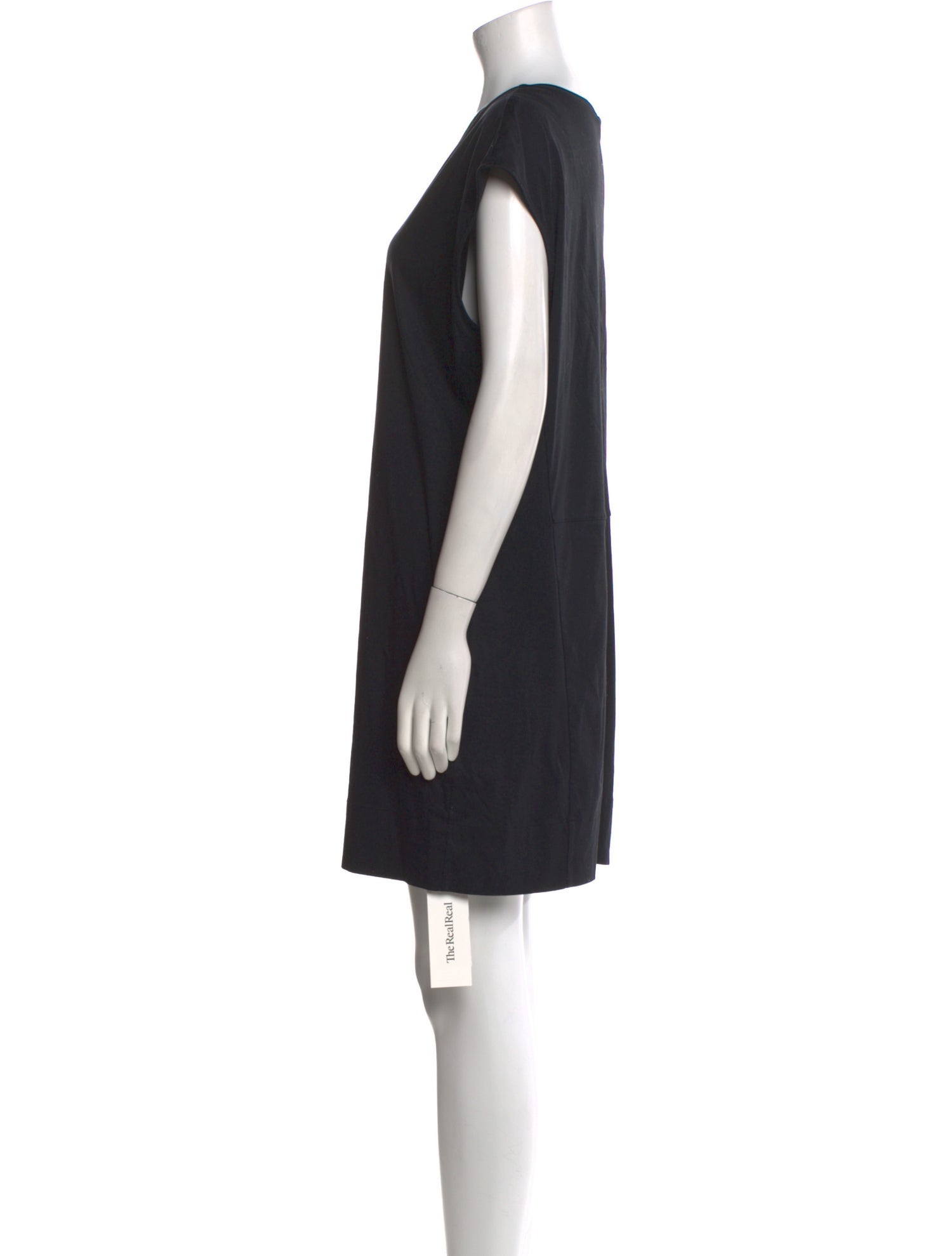 Helmut Lang Scoop Neck Mini Dress