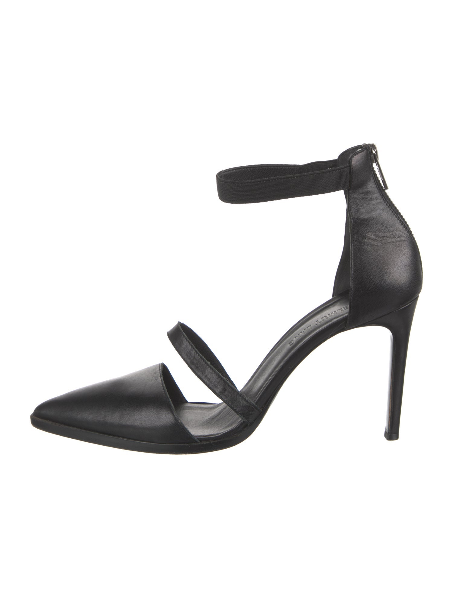 Helmut Lang Leather D'Orsay Pumps