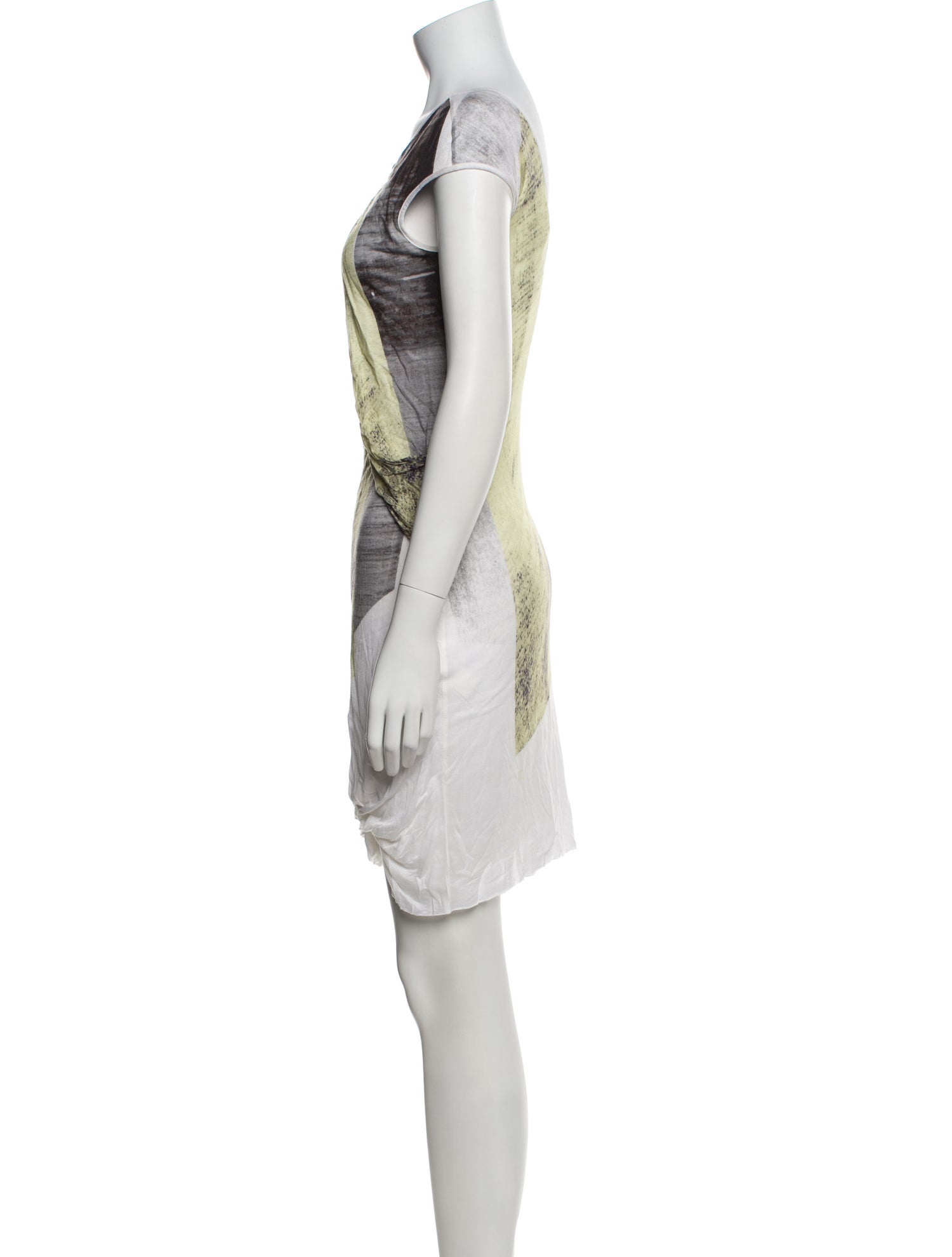 Helmut Lang Printed Mini Dress