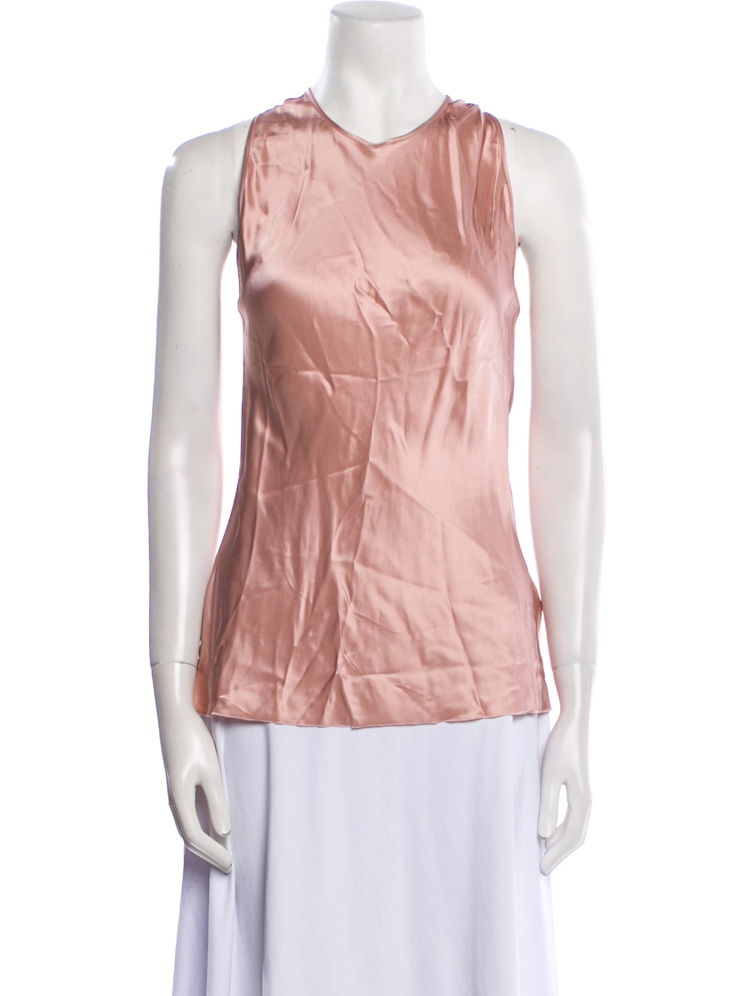 Helmut Lang Scoop Neck Sleeveless Top