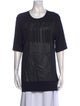 Helmut Lang Graphic Print Crew Neck T-Shirt