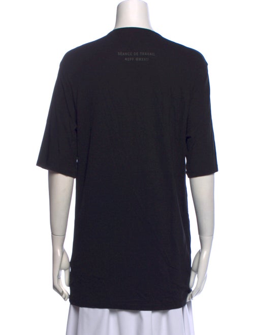Helmut Lang Graphic Print Crew Neck T-Shirt