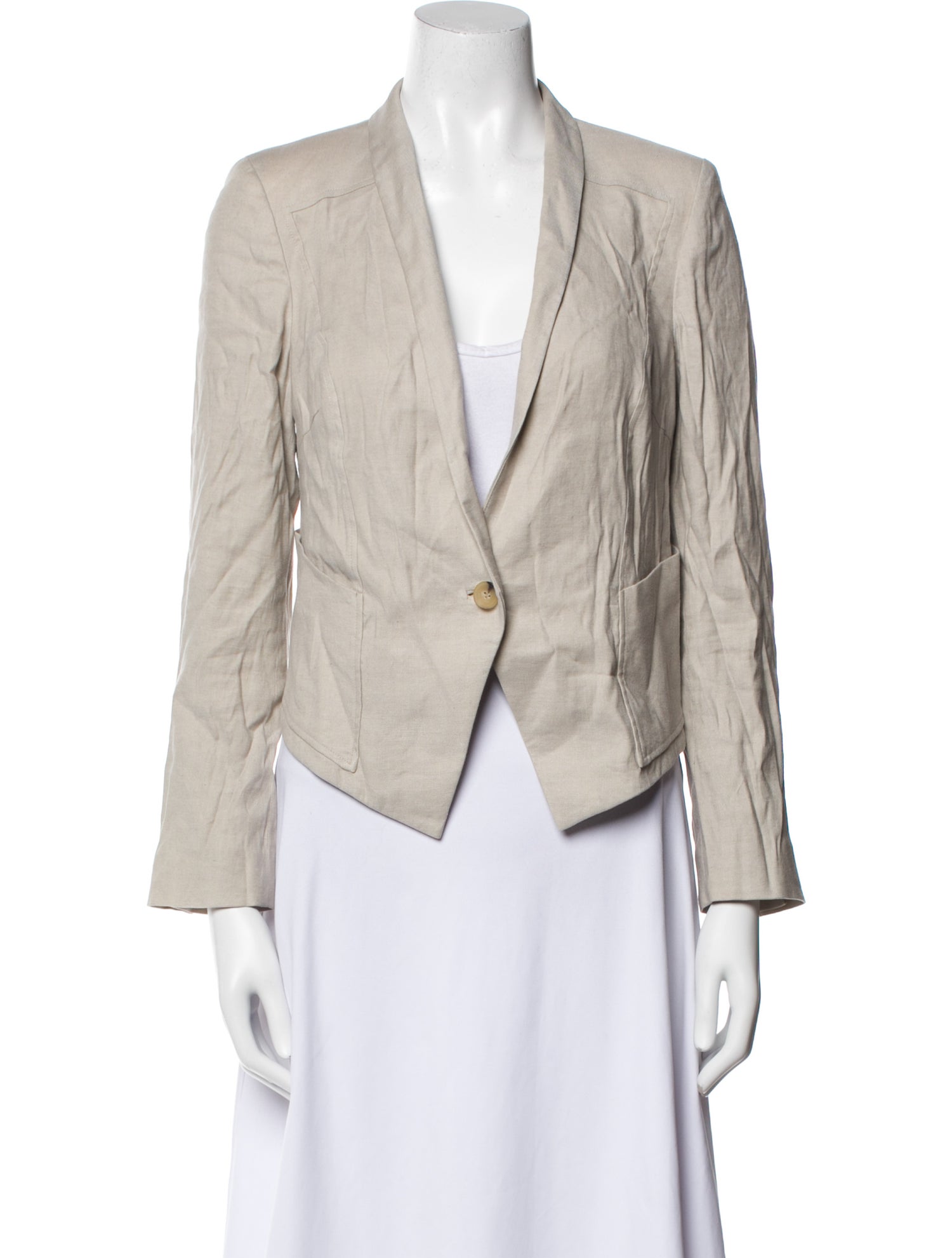 Helmut Lang Linen Blazer