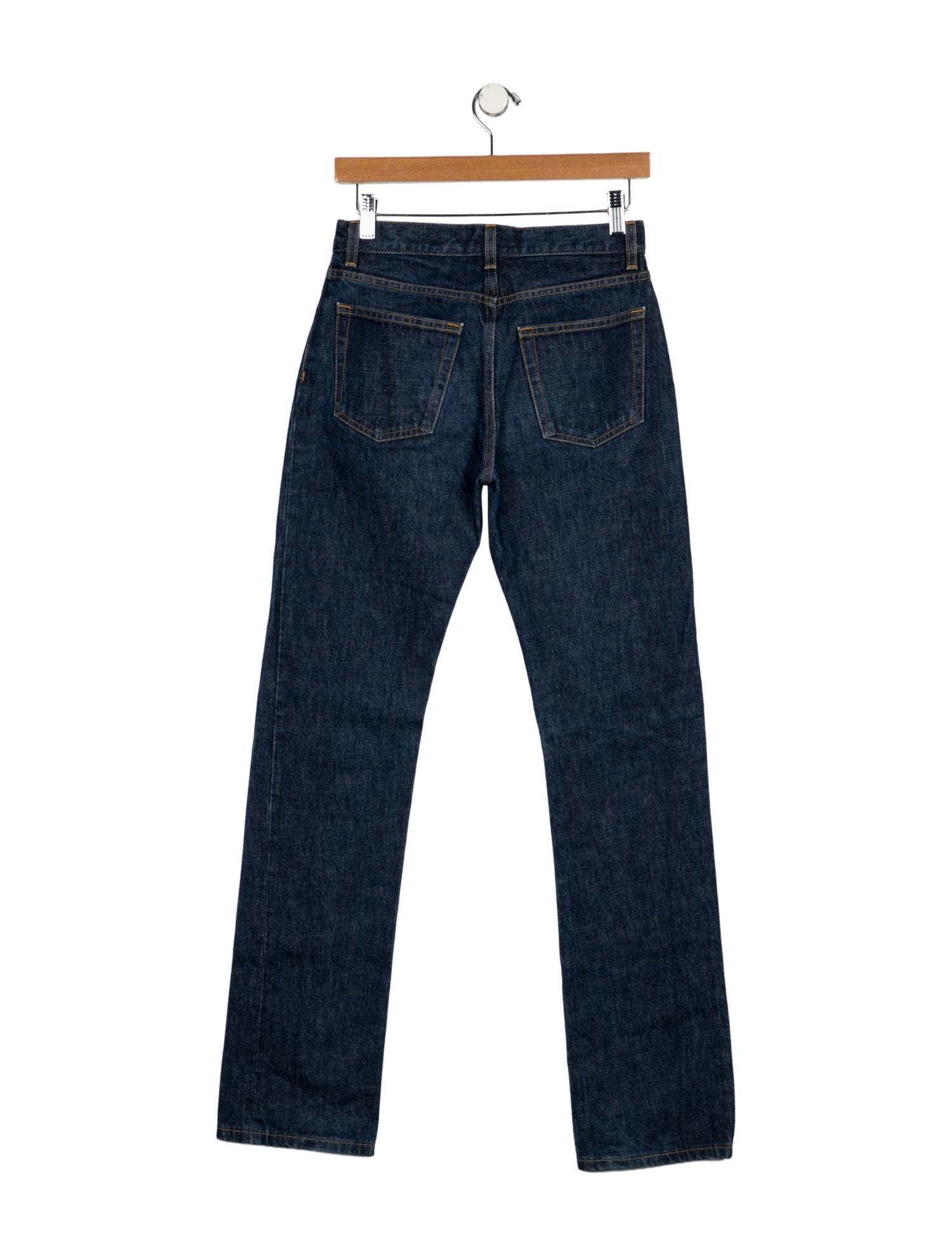 Helmut Lang Mid-Rise Straight Leg Jeans