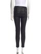 Helmut Lang Lamb Leather Skinny Leg Pants