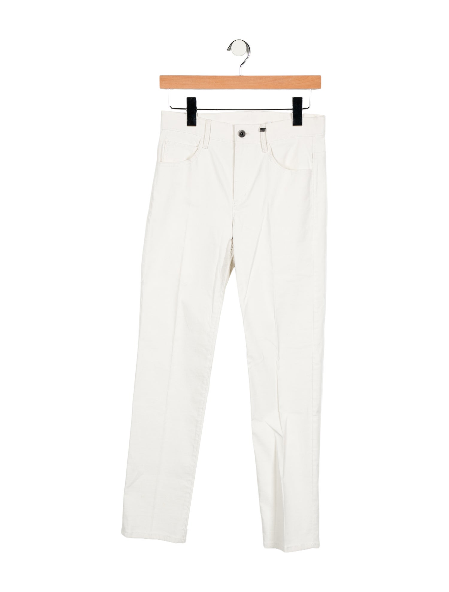 Helmut Lang High-Rise Straight Leg Jeans