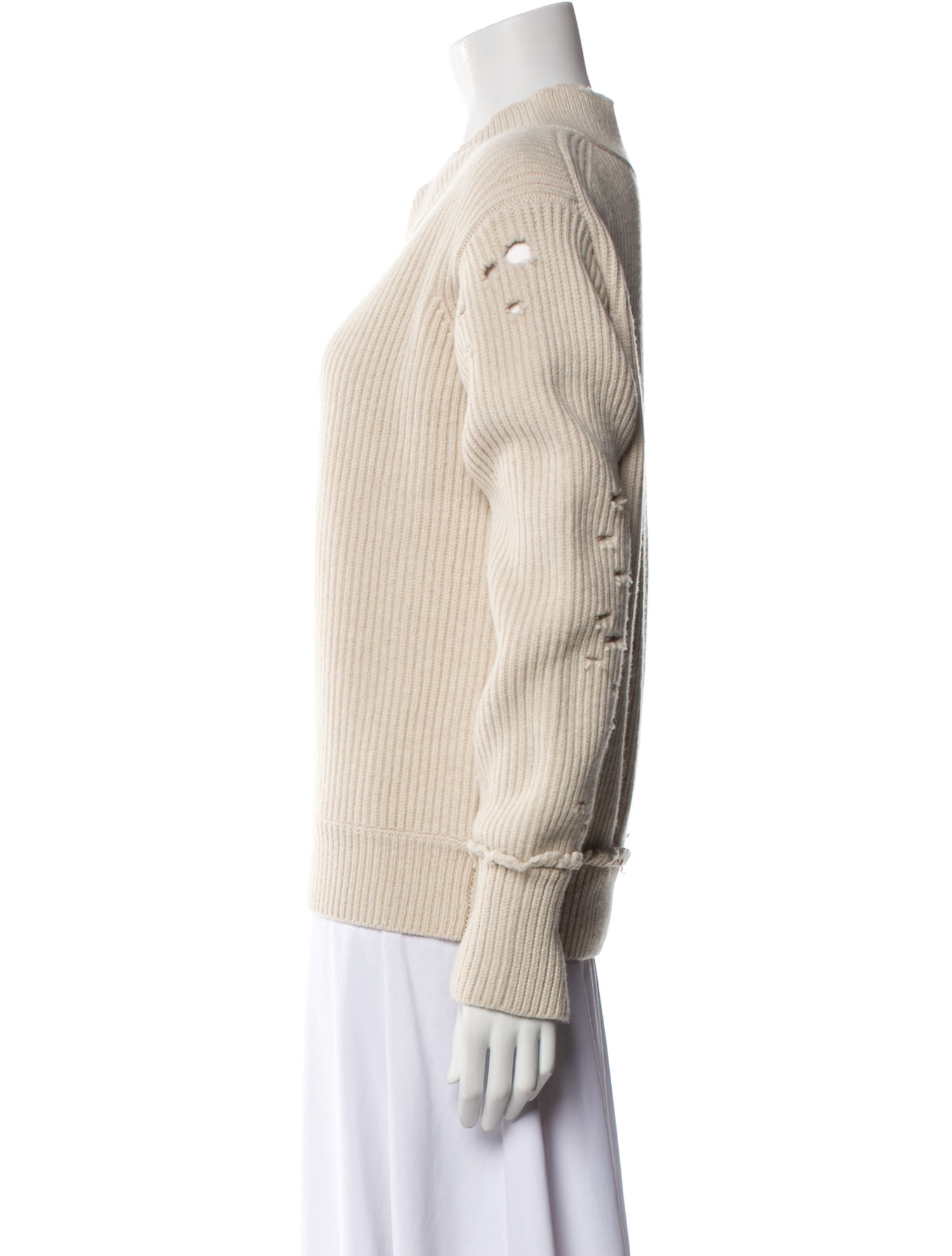 Helmut Lang Lambswool Crew Neck Sweater
