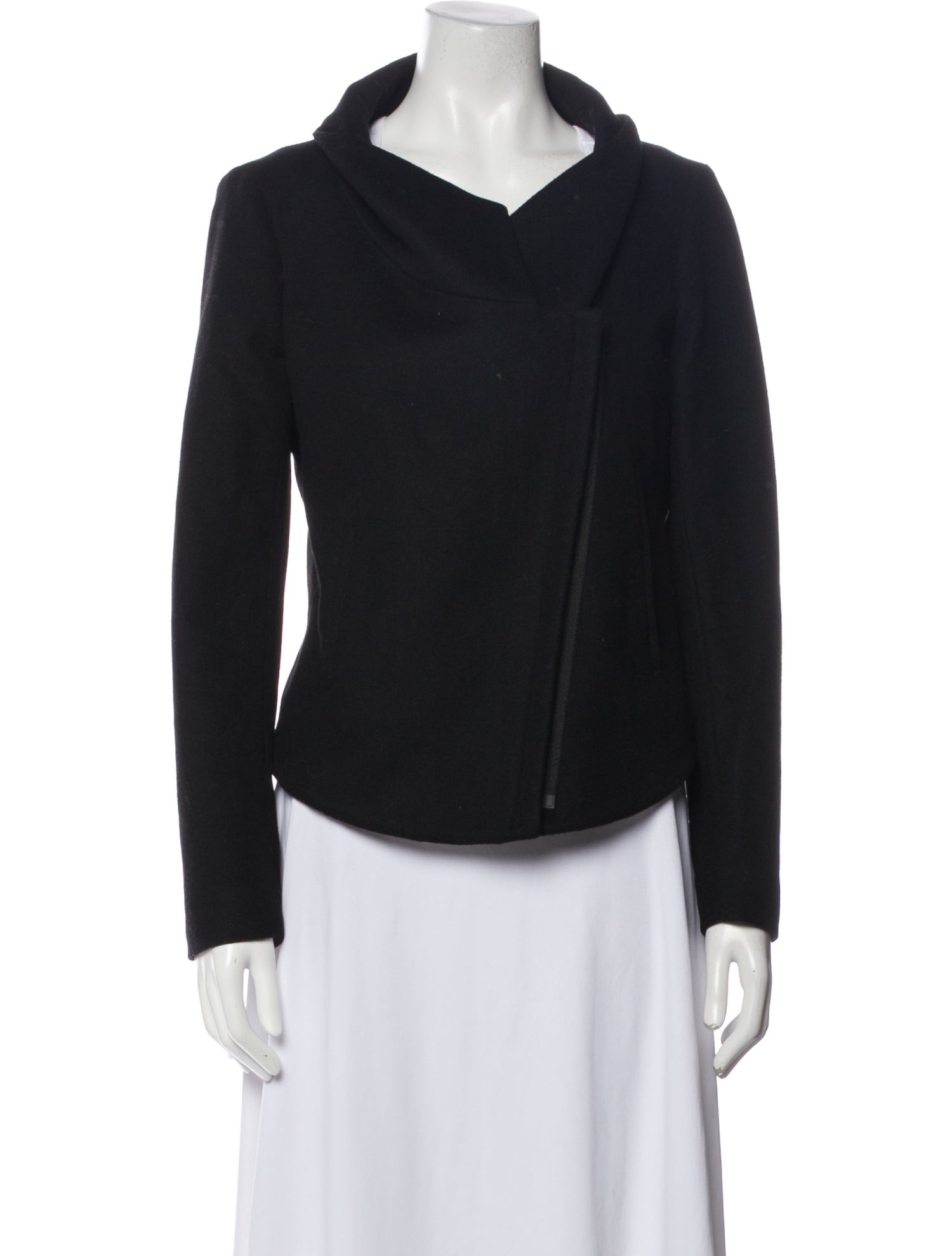 Helmut Lang Virgin Wool Biker Jacket