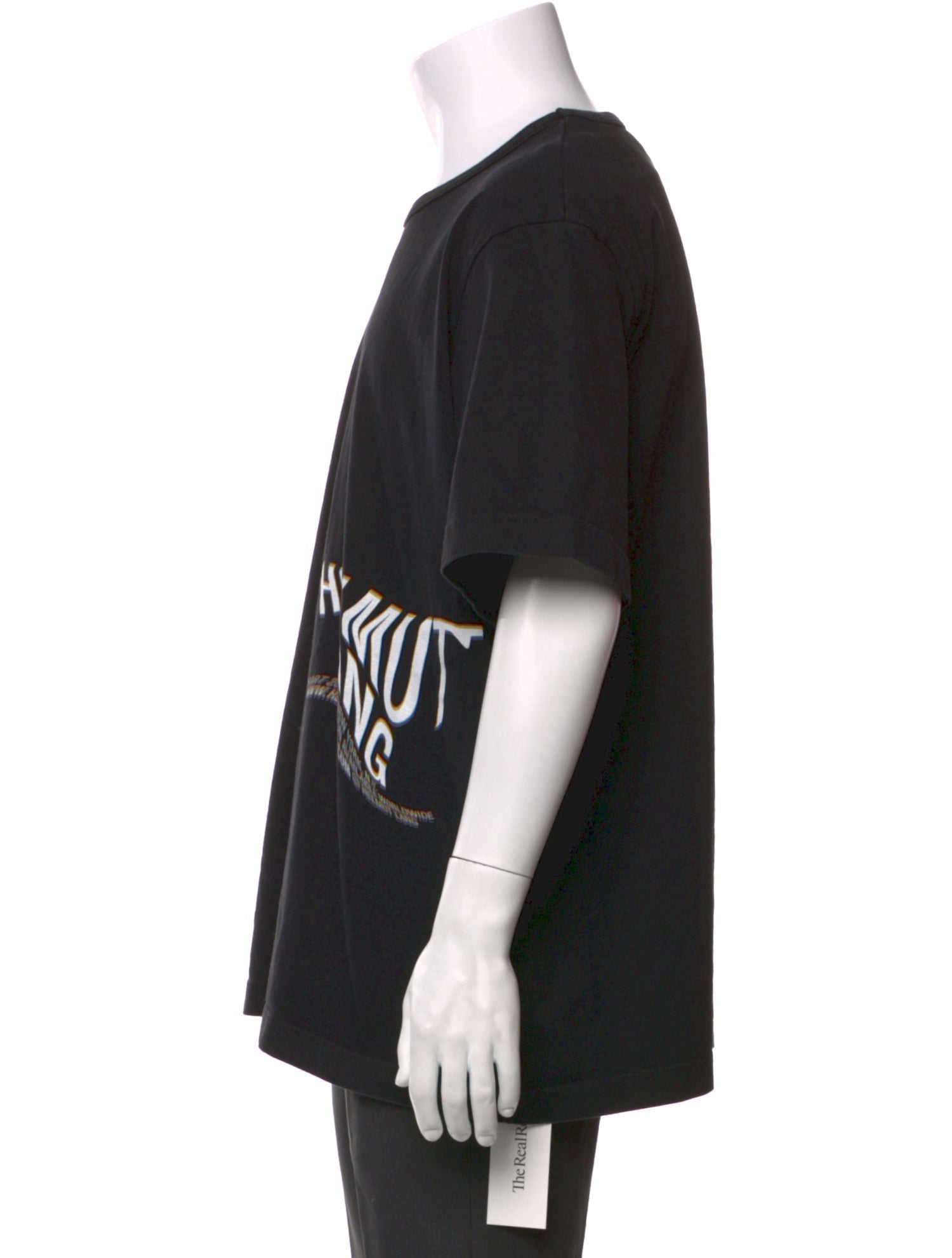 Helmut Lang Graphic Print Short Sleeve Shirt