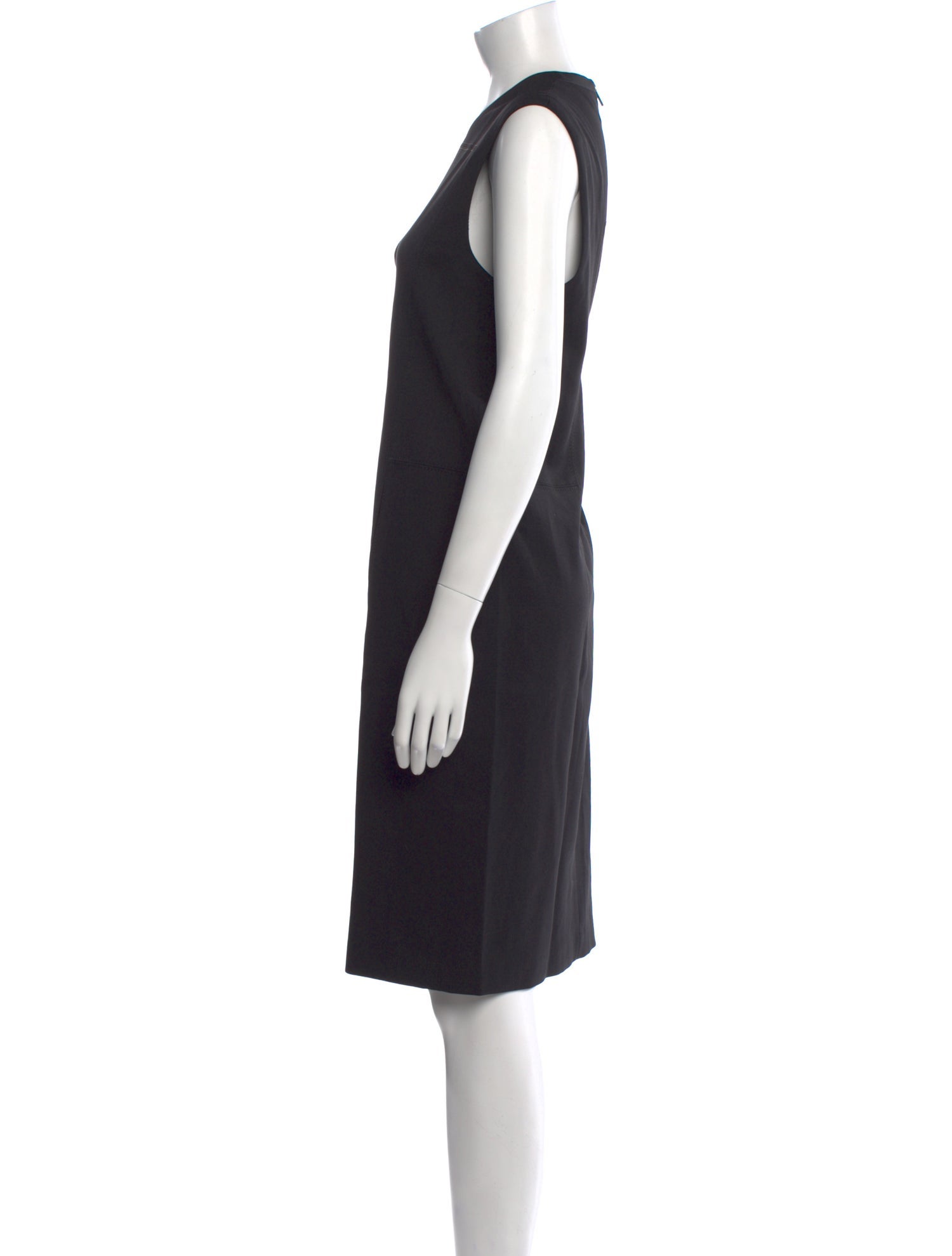 Helmut Lang Wool Knee-Length Dress