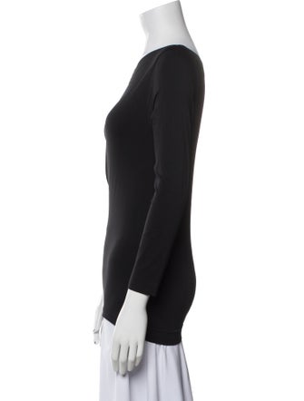 Helmut Lang Nylon One-Shoulder Top