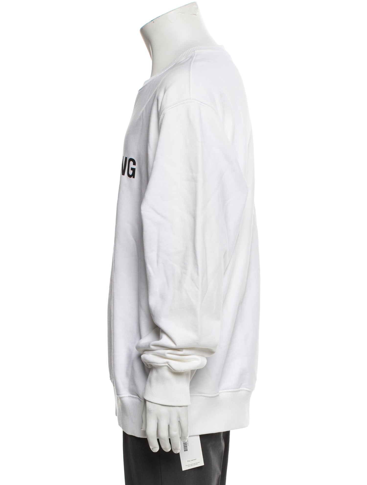 Helmut Lang Graphic Print Crew Neck Pullover