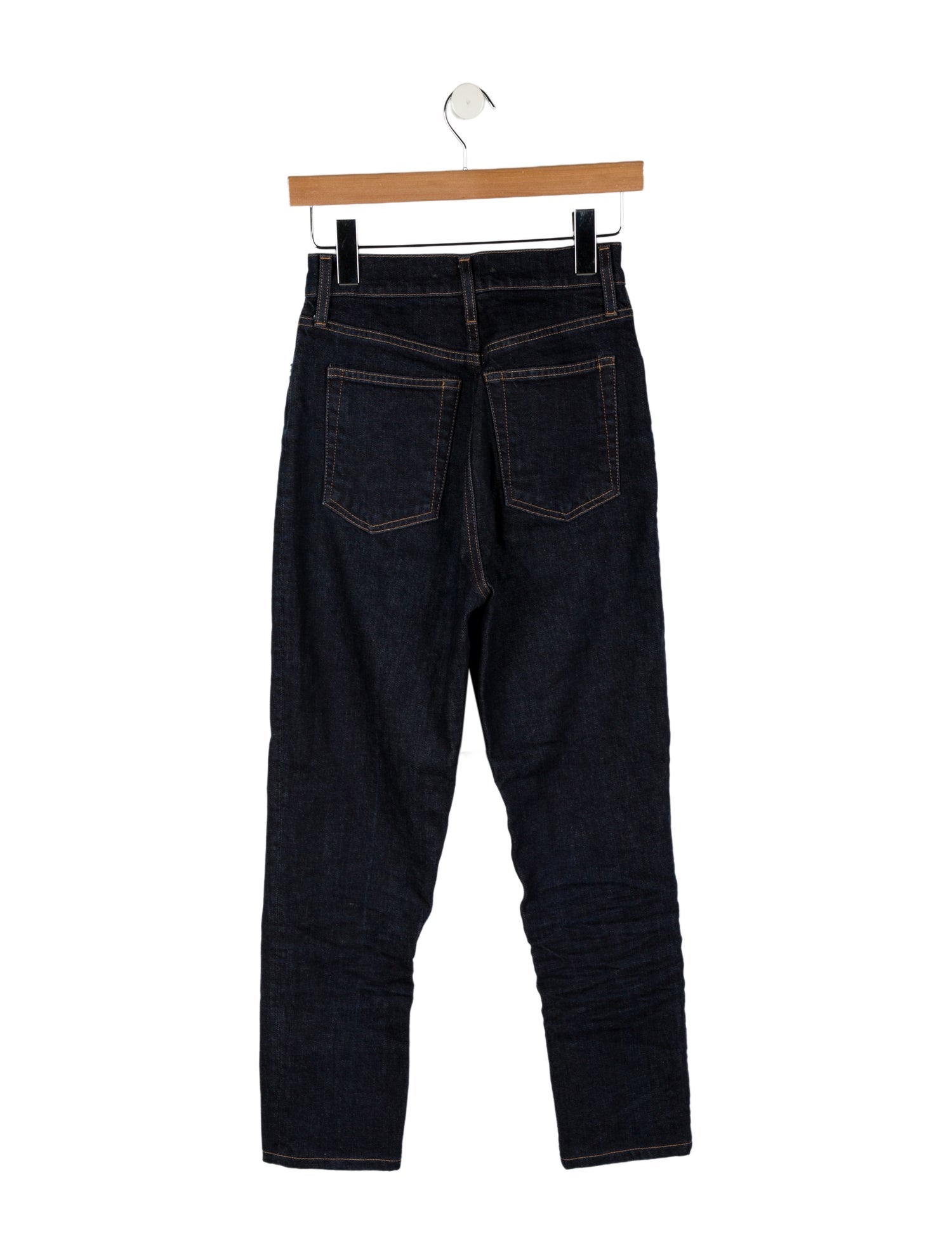 Helmut Lang High-Rise Straight Leg Jeans
