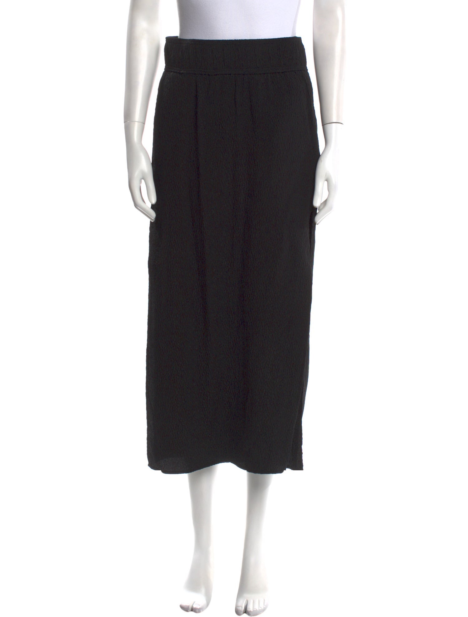 Helmut Lang Silk Midi Length Skirt