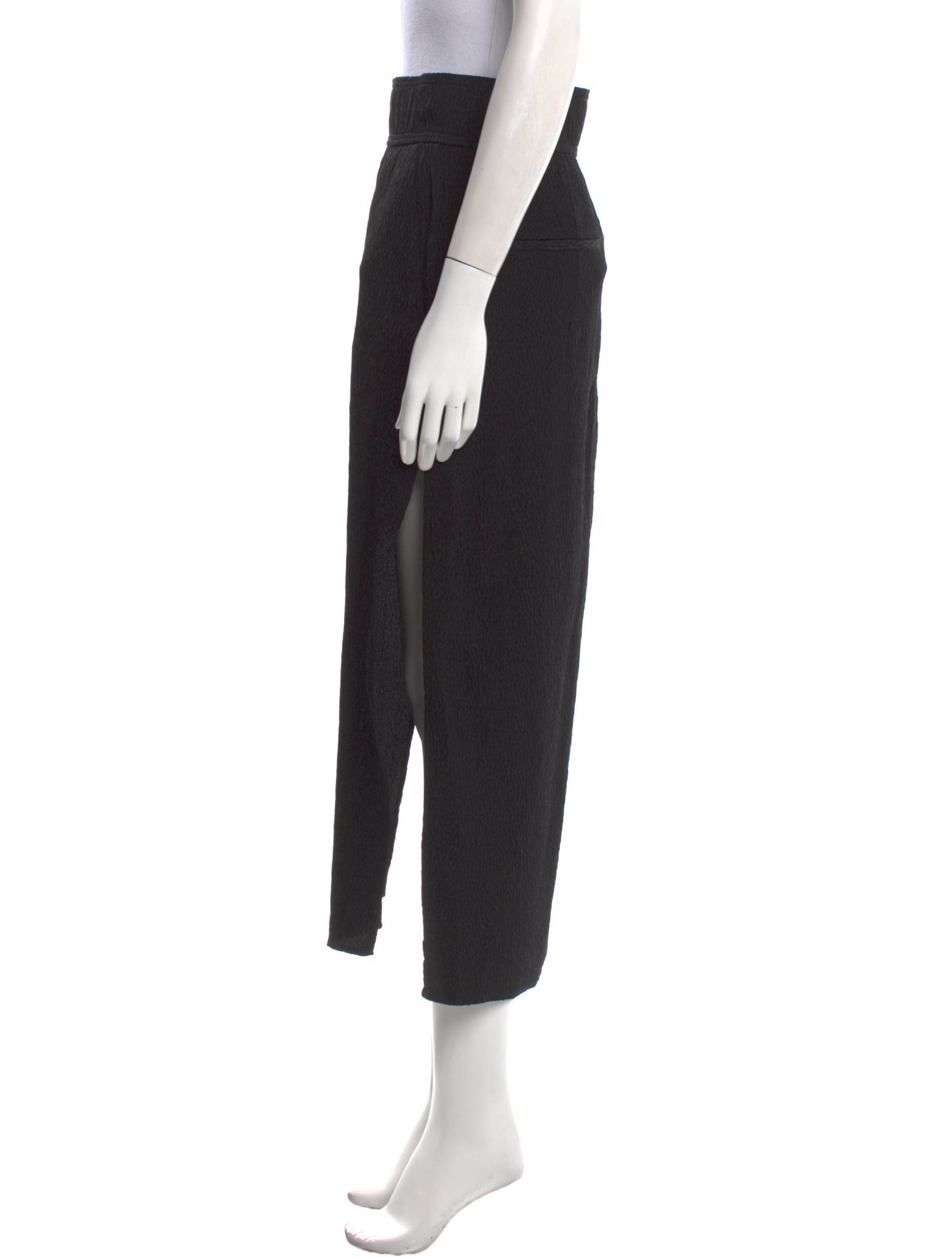 Helmut Lang Silk Midi Length Skirt