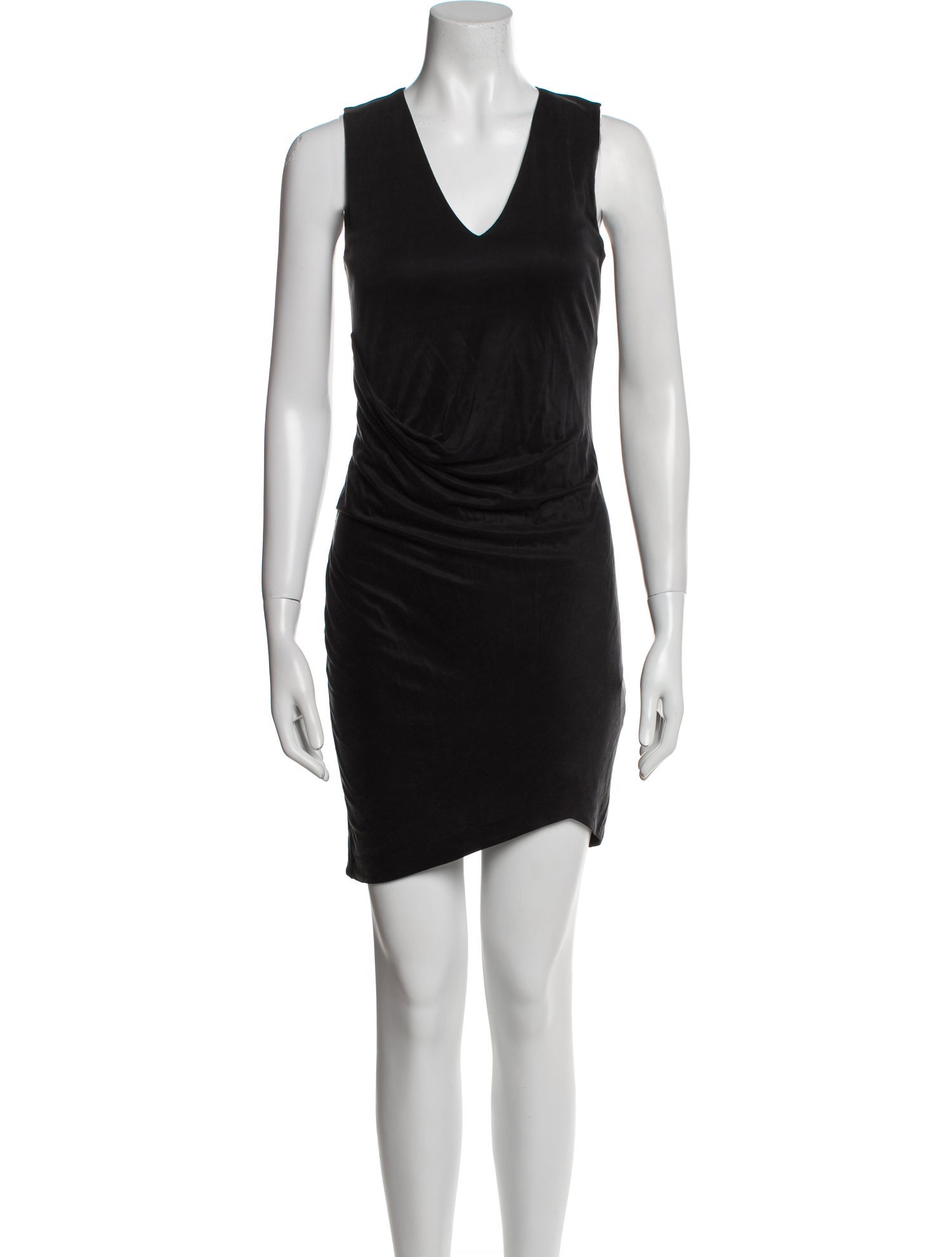 Helmut Lang V-Neck Mini Dress