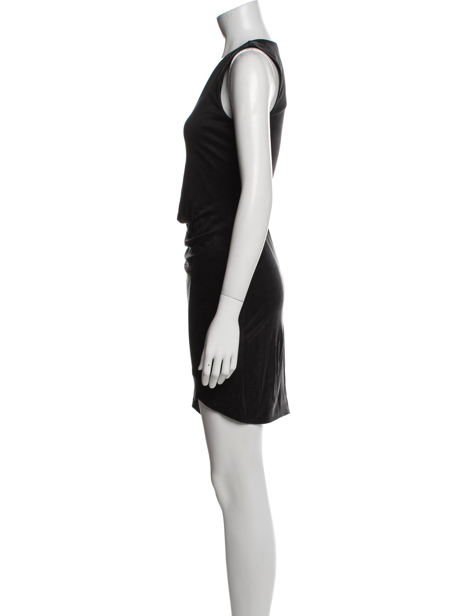 Helmut Lang V-Neck Mini Dress