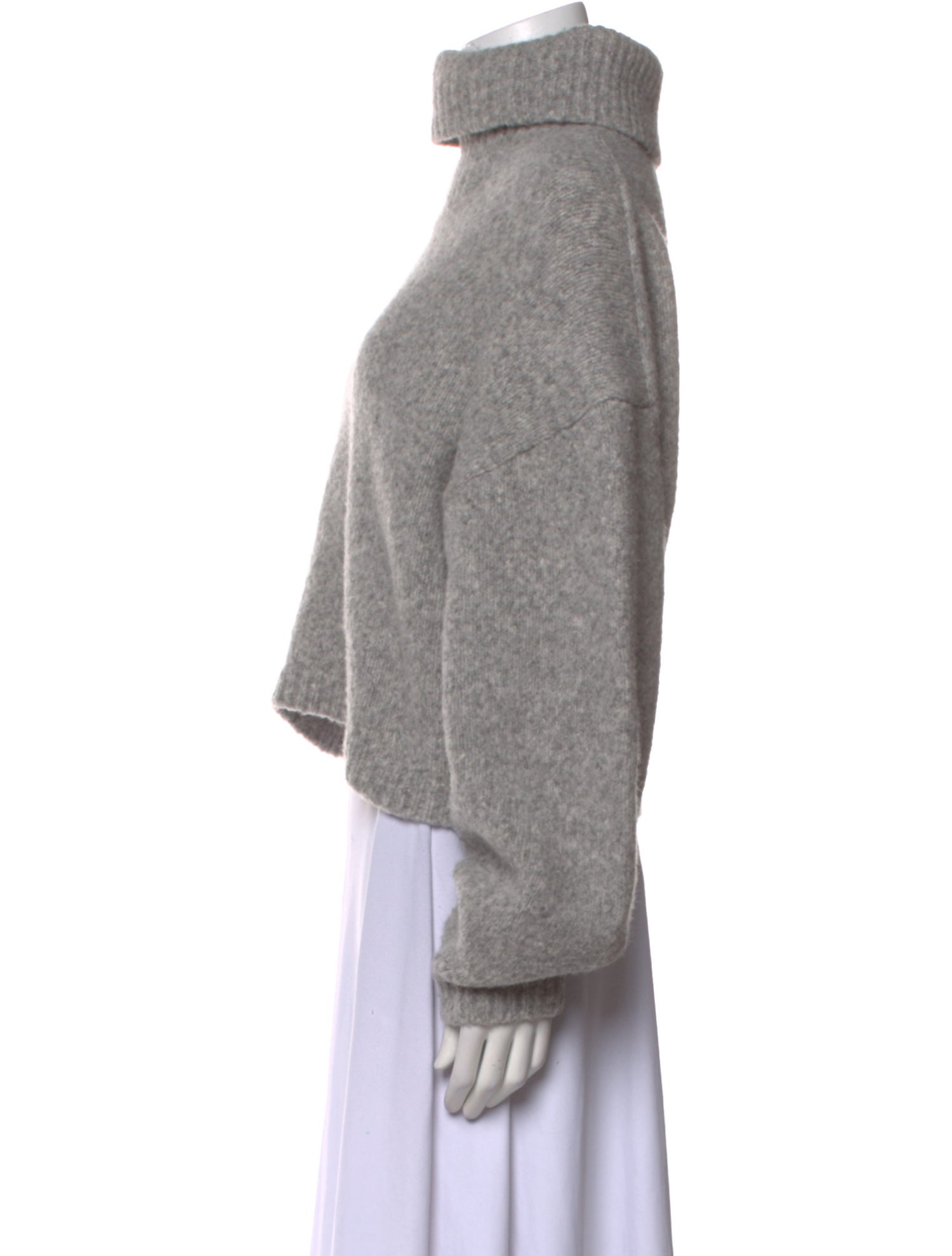 Helmut Lang Merino Wool Turtleneck Sweater