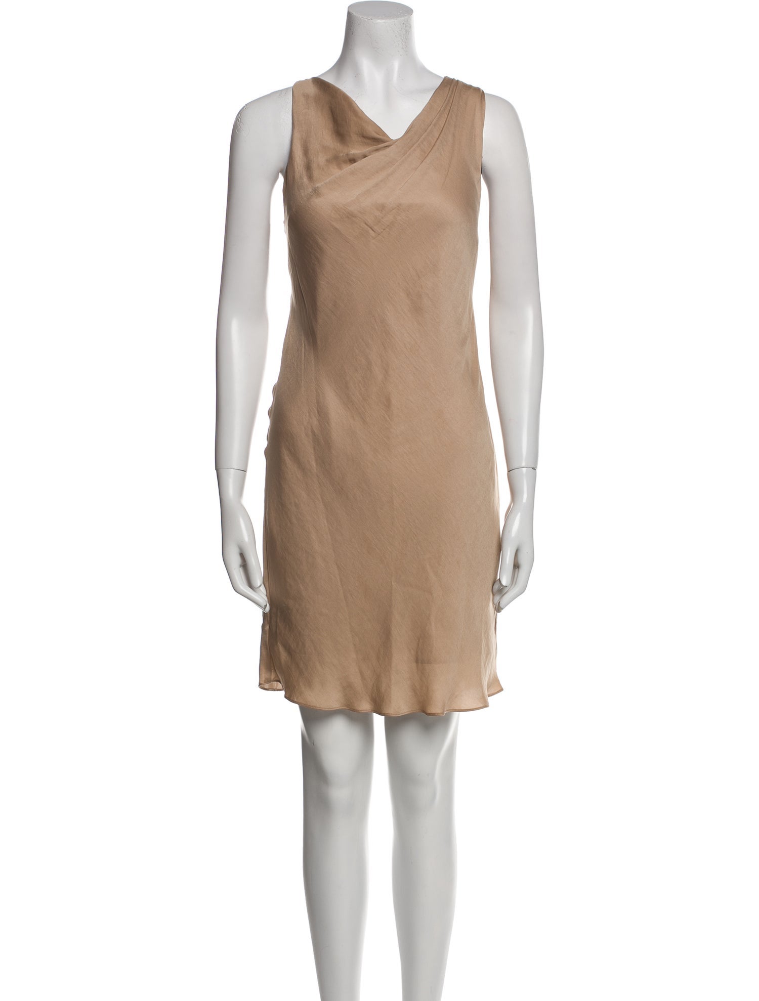 Helmut Lang Cowl Neck Mini Dress