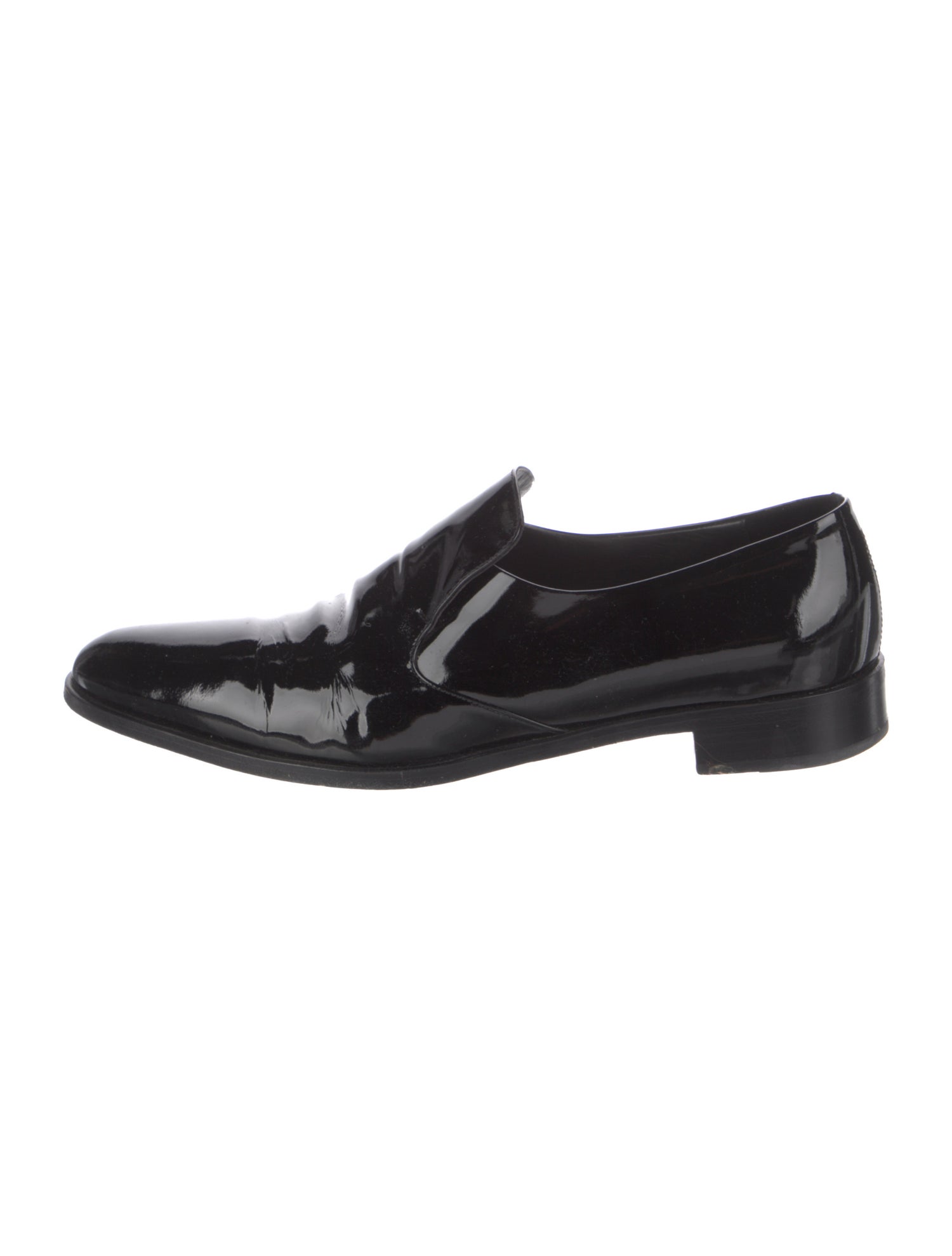 Helmut Lang Vintage Patent Leather Dress Loafers