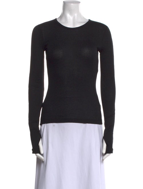 Helmut Lang Crew Neck Long Sleeve Top