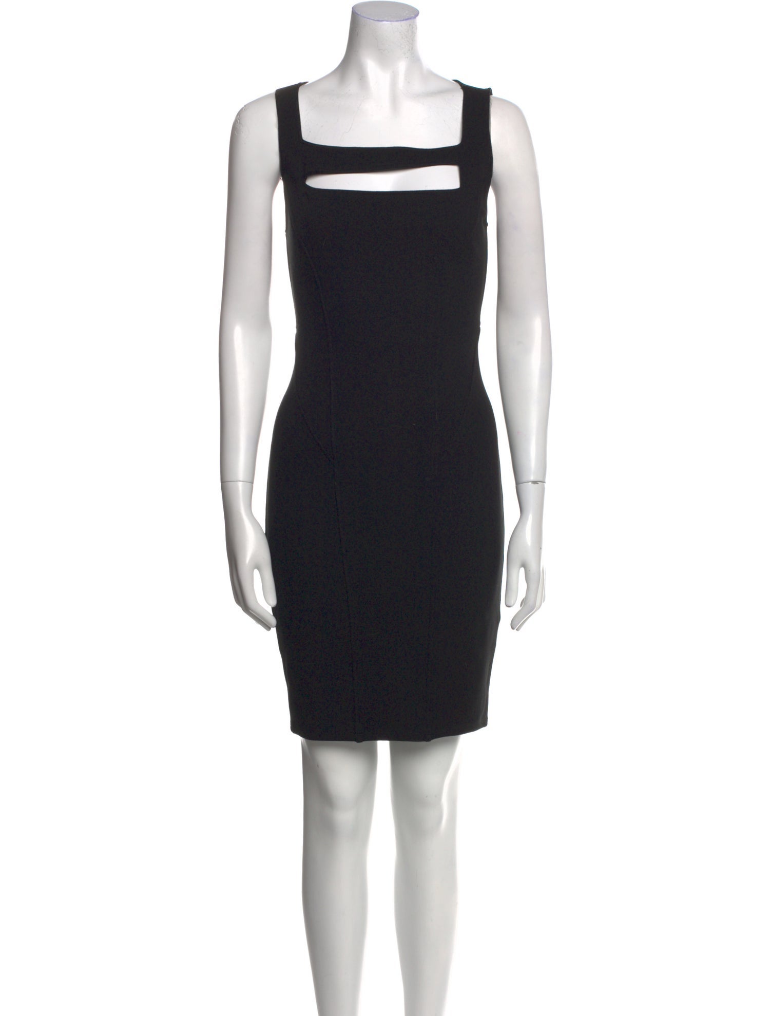 Helmut Lang Square Neckline Mini Dress