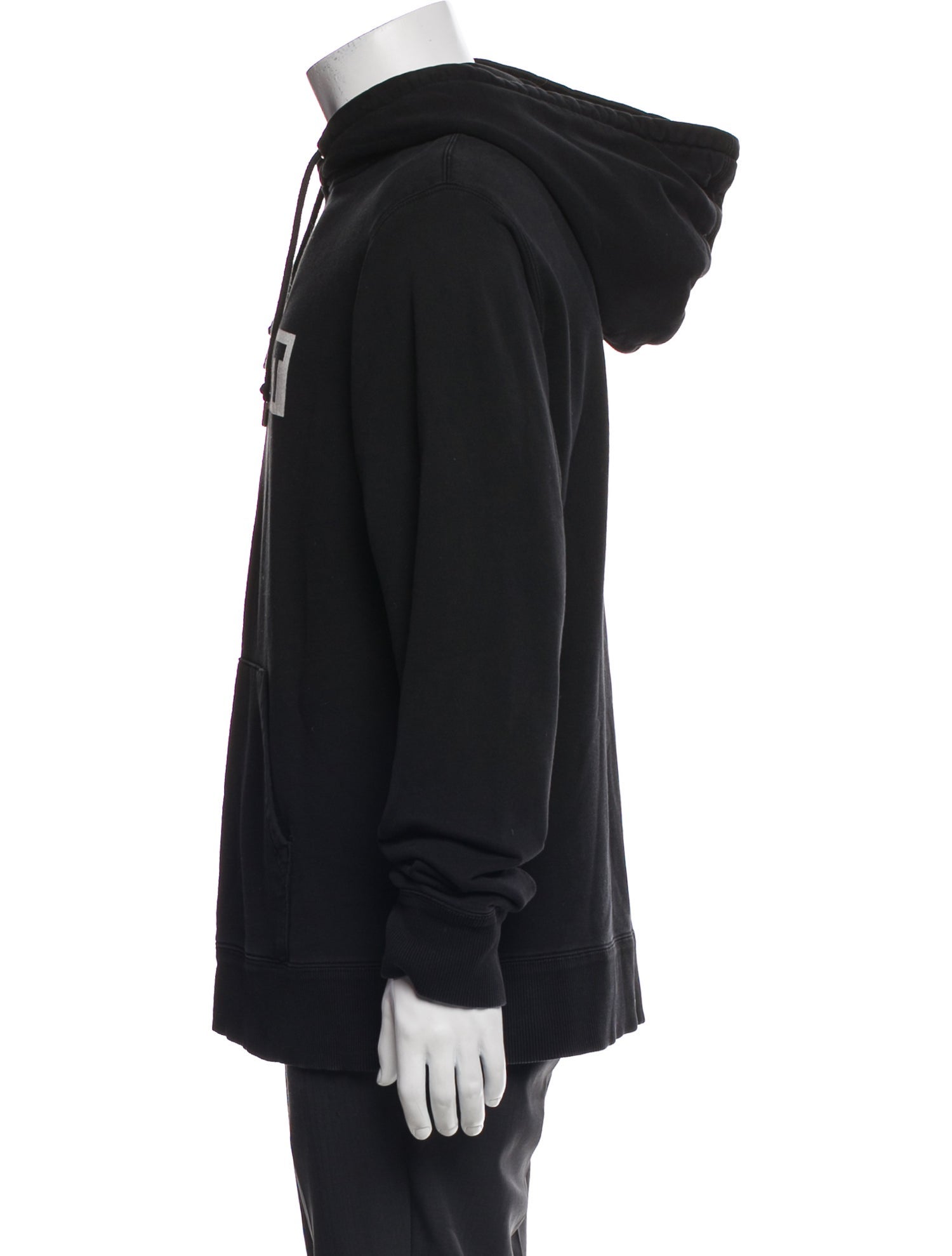 Helmut Lang Graphic Print Crew Neck Hoodie