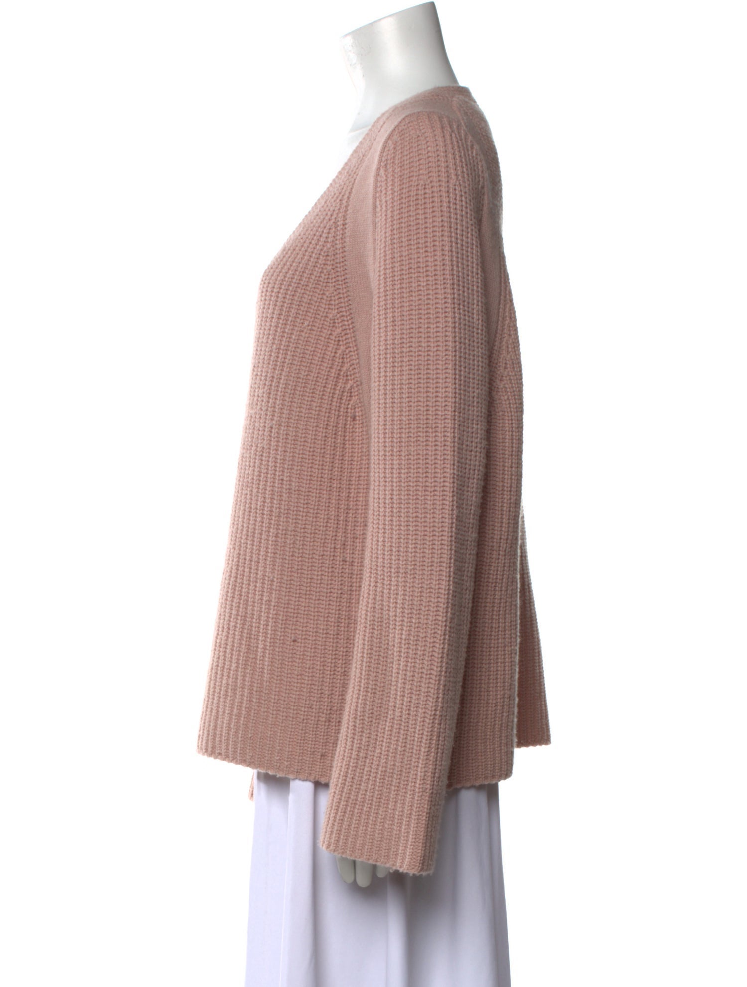 Helmut Lang Wool V-Neck Sweater